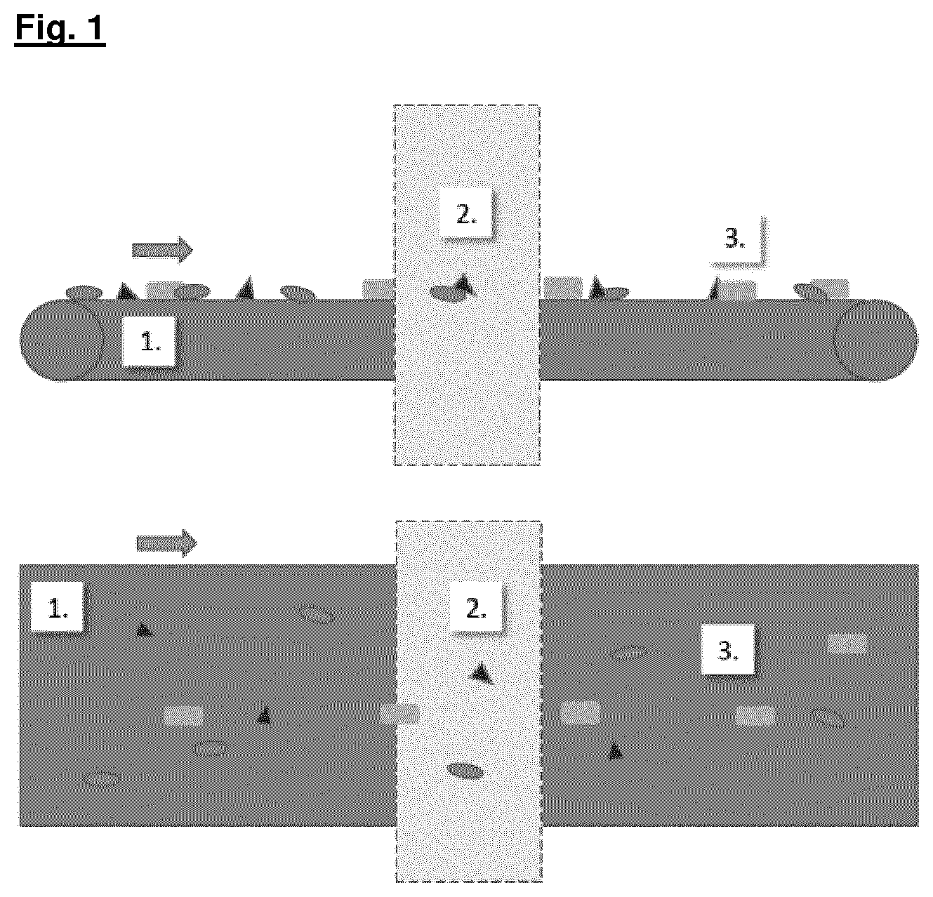 Patent US12128447 Figure 1 – Method for separating and classifying waste, in particular packaging