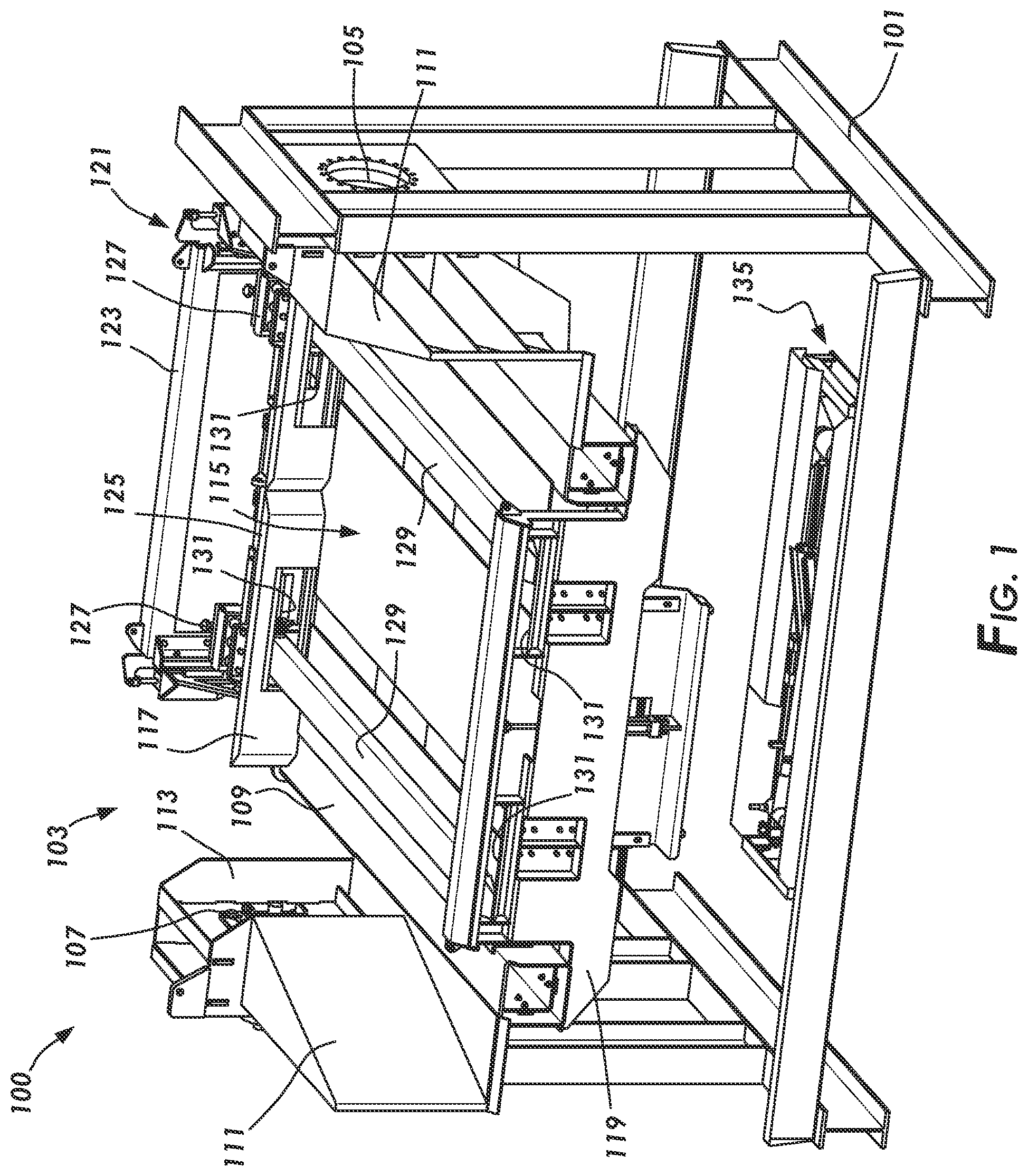 Patent US12128461 Figure 1 – Automated portable container cleaning