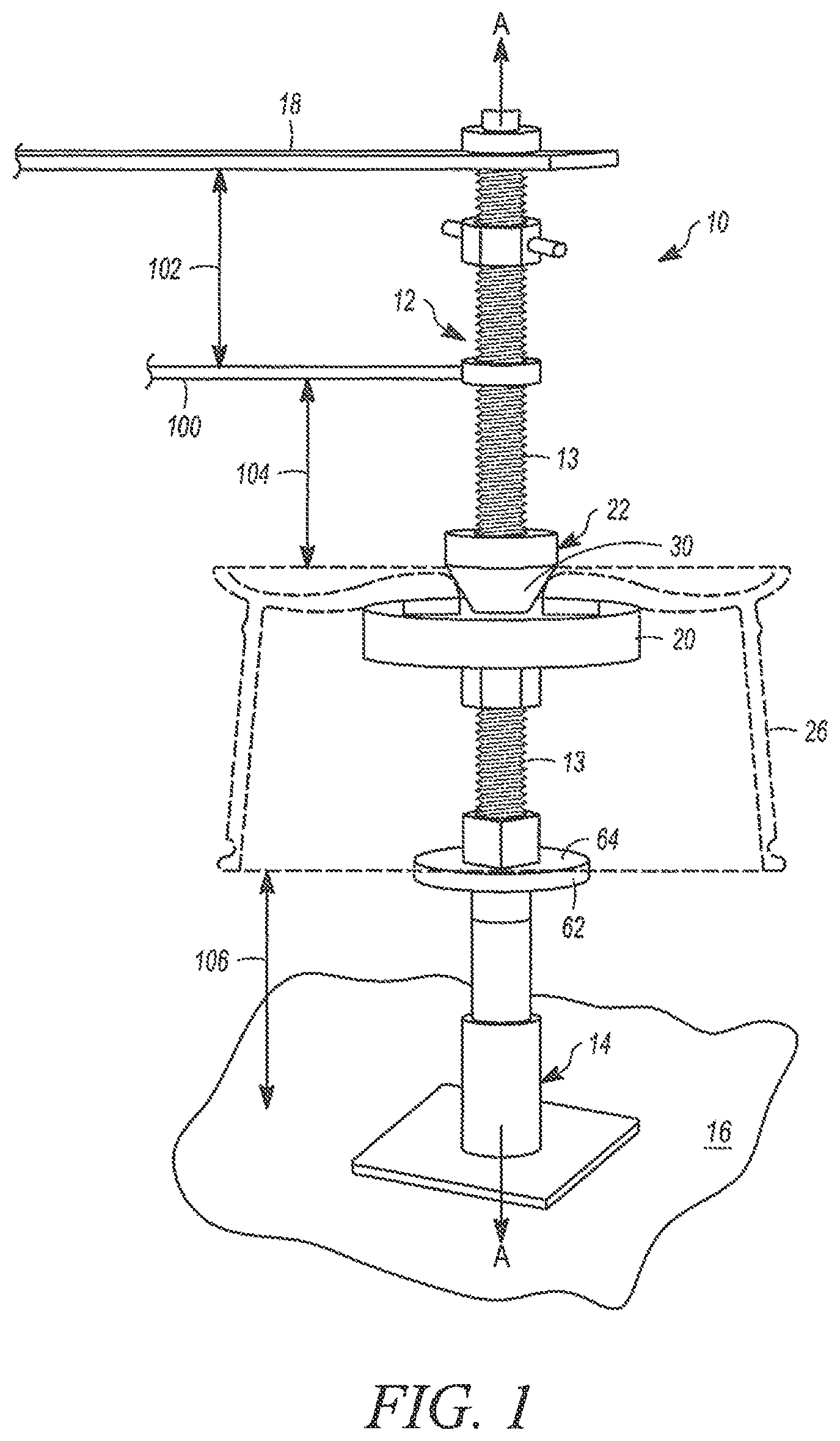Patent US12128467 — Appliance, method and device for straightening wheels — Figure 1