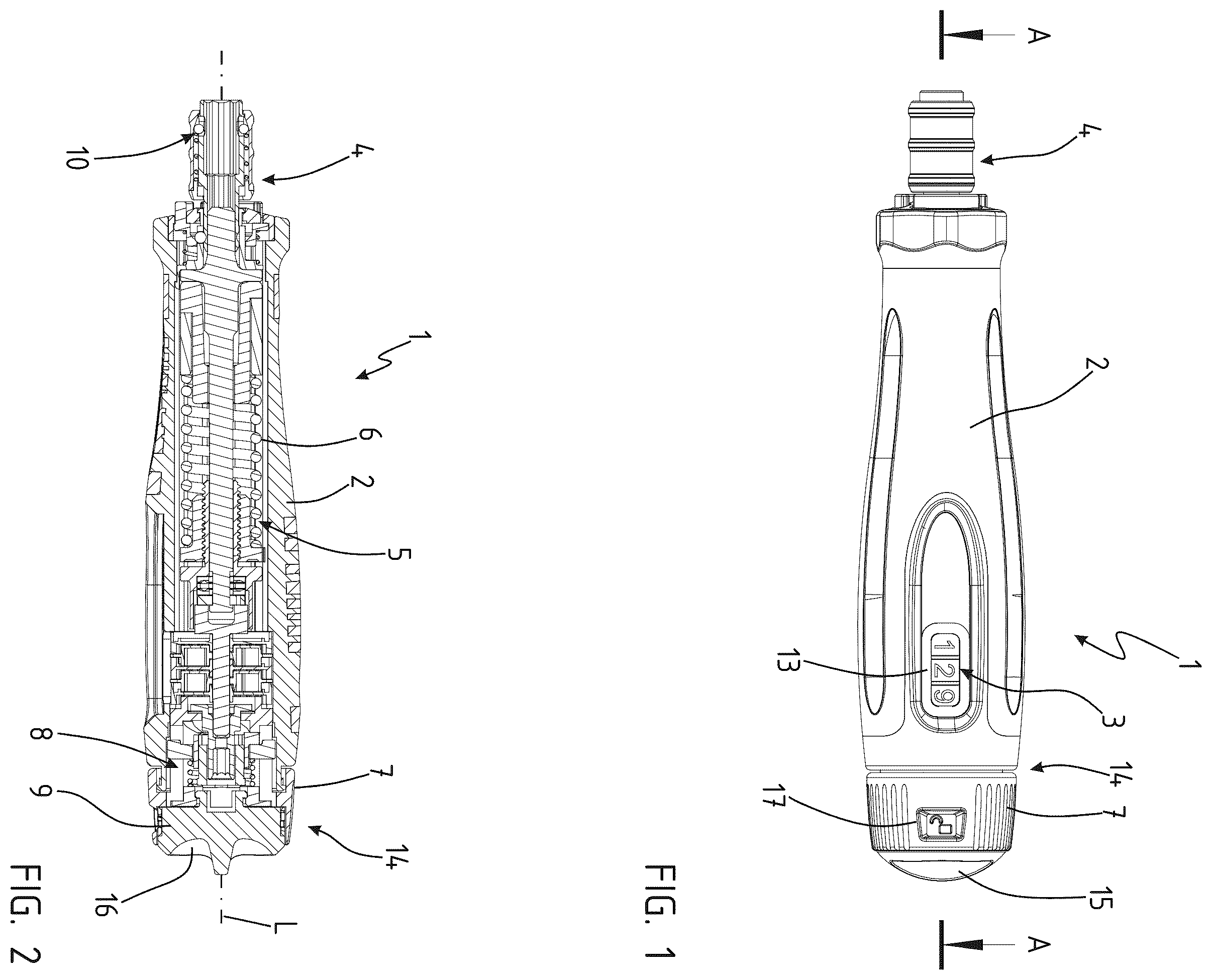 Patent US12128534 — Torque tool — Figure 1