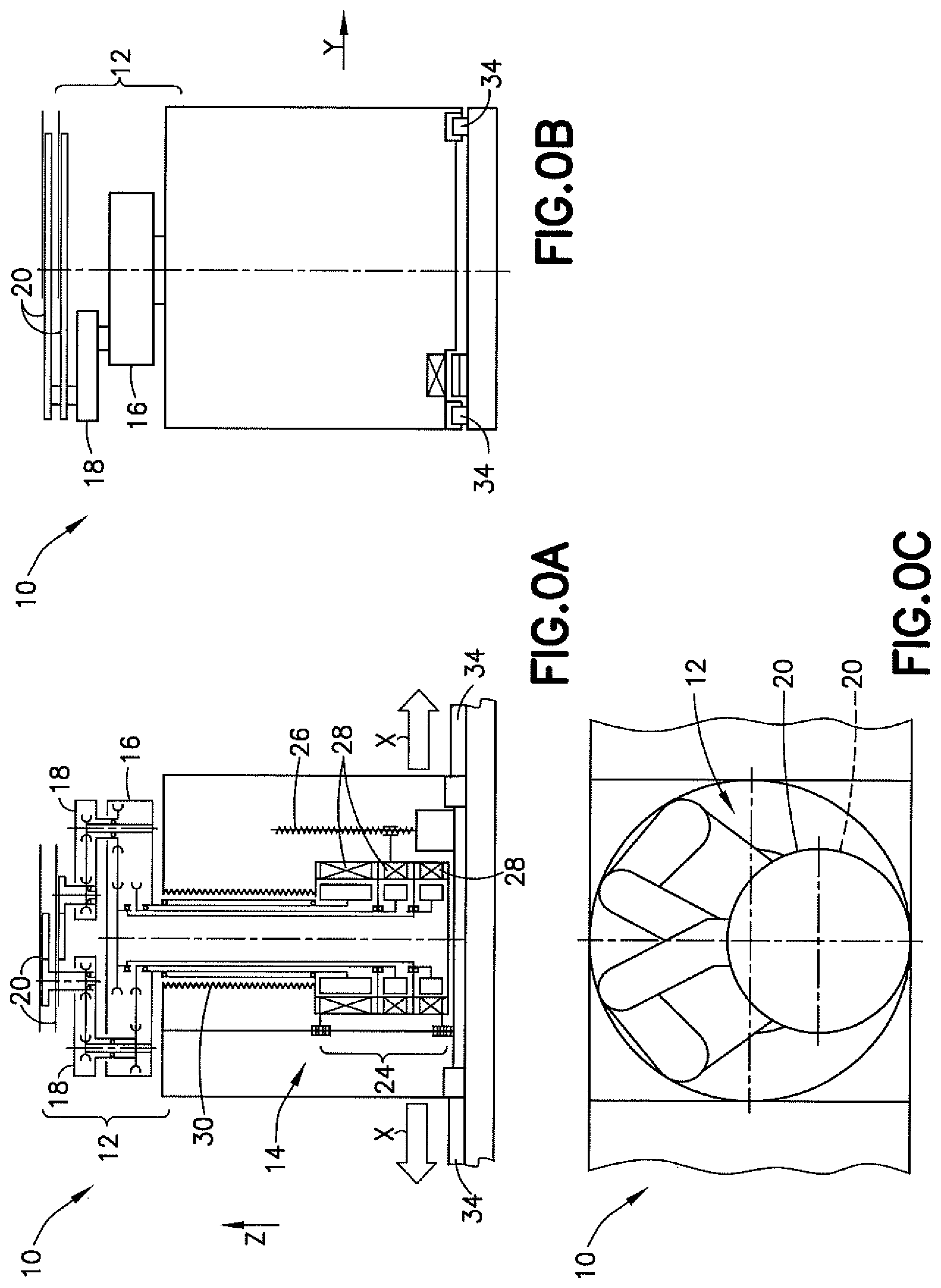 Patent US12128558 — Compact traversing robot — Figure 1