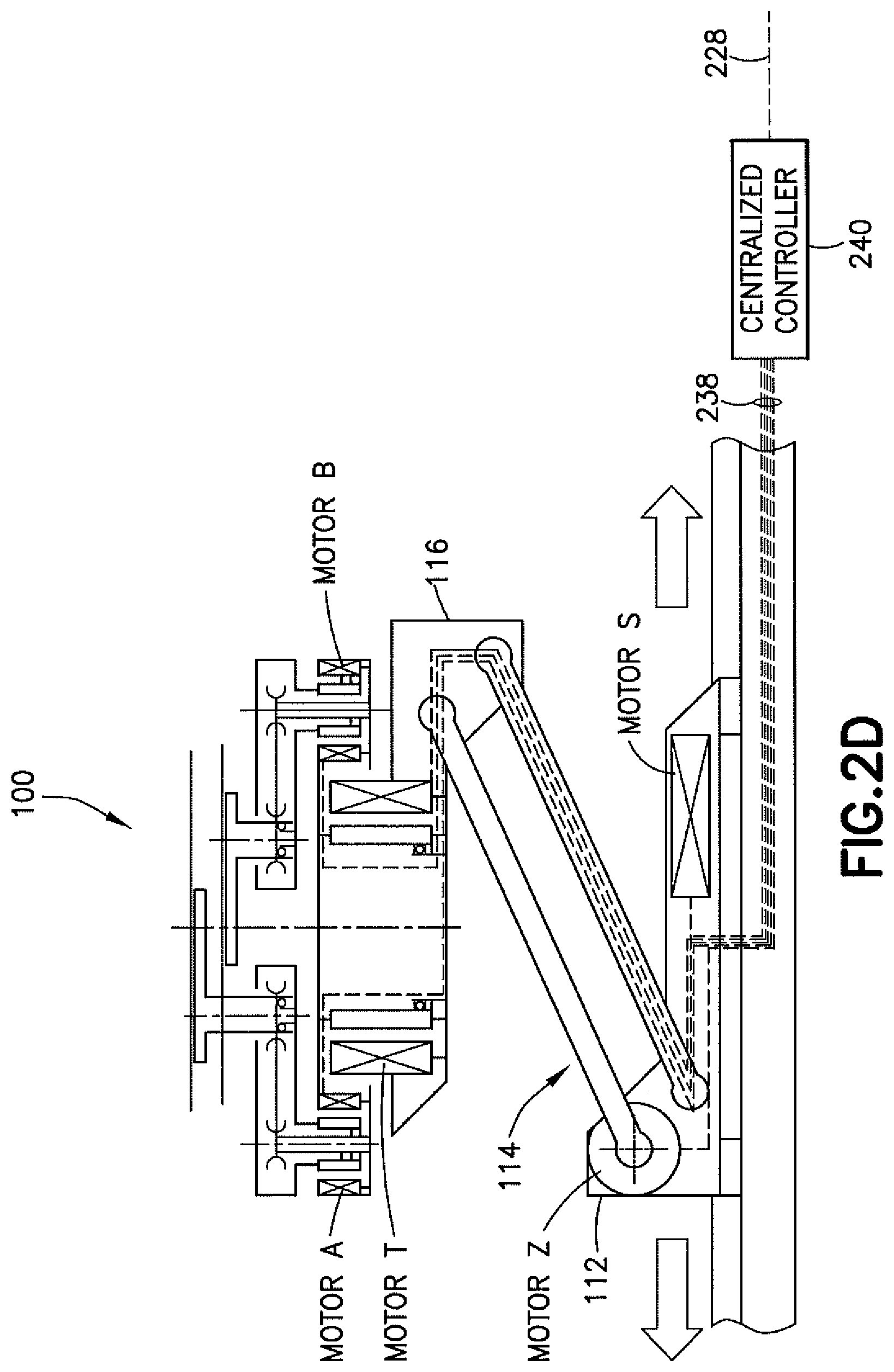 Patent US12128558 Figure 8 – Compact traversing robot