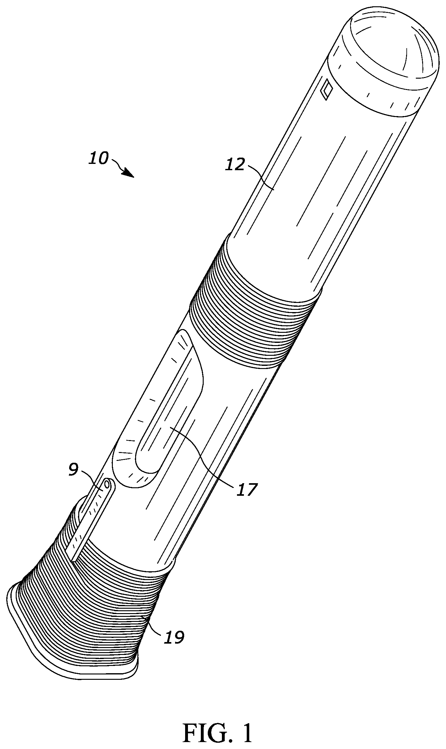 Patent US12128593 — Manufacturing process for hollow plunger rod — Figure 1
