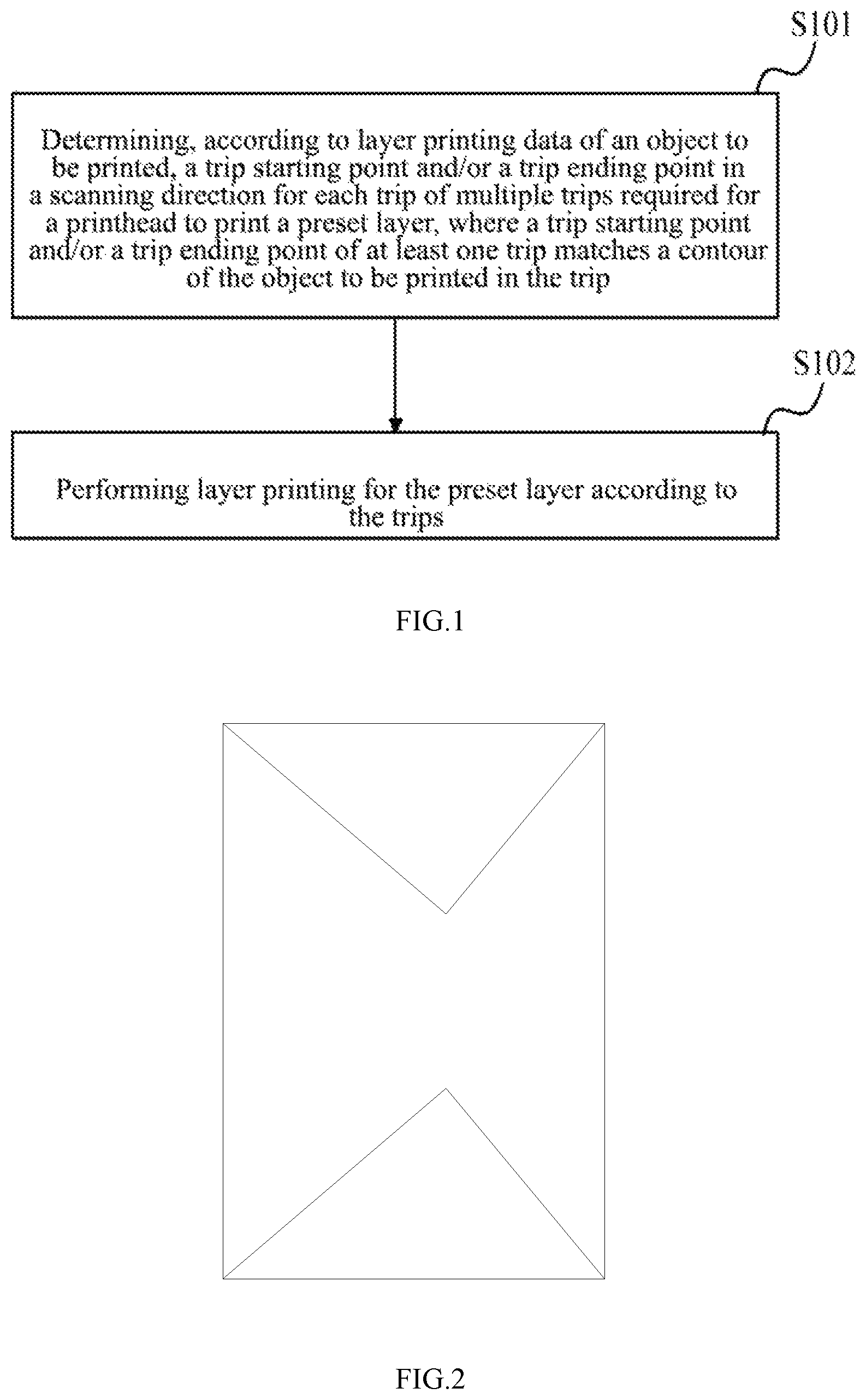 Patent US12128629 Figure 1 – Printing method and printing device
