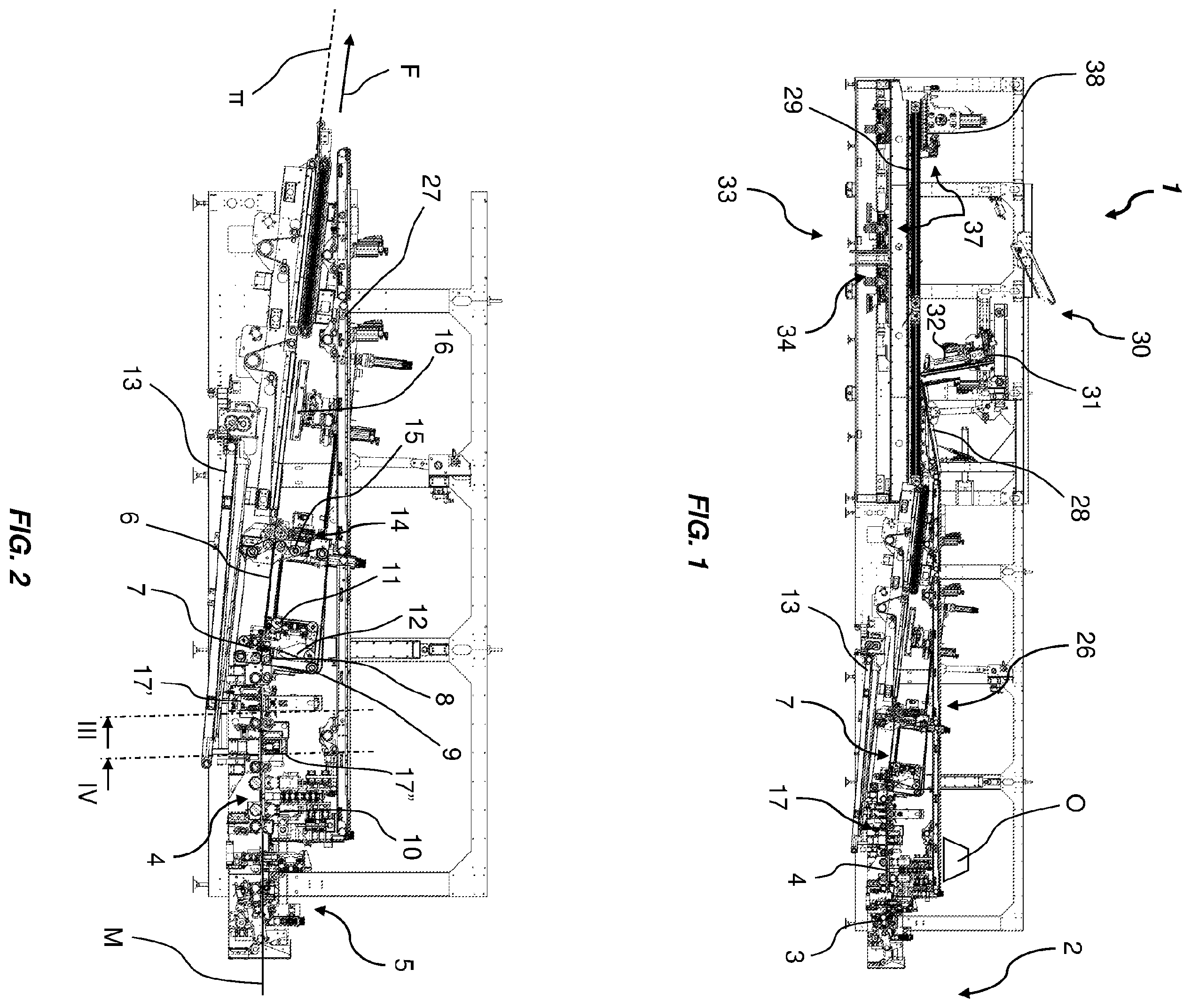 Patent US12128645 Figure 1 – Machine for forming and printing cardboard boxes
