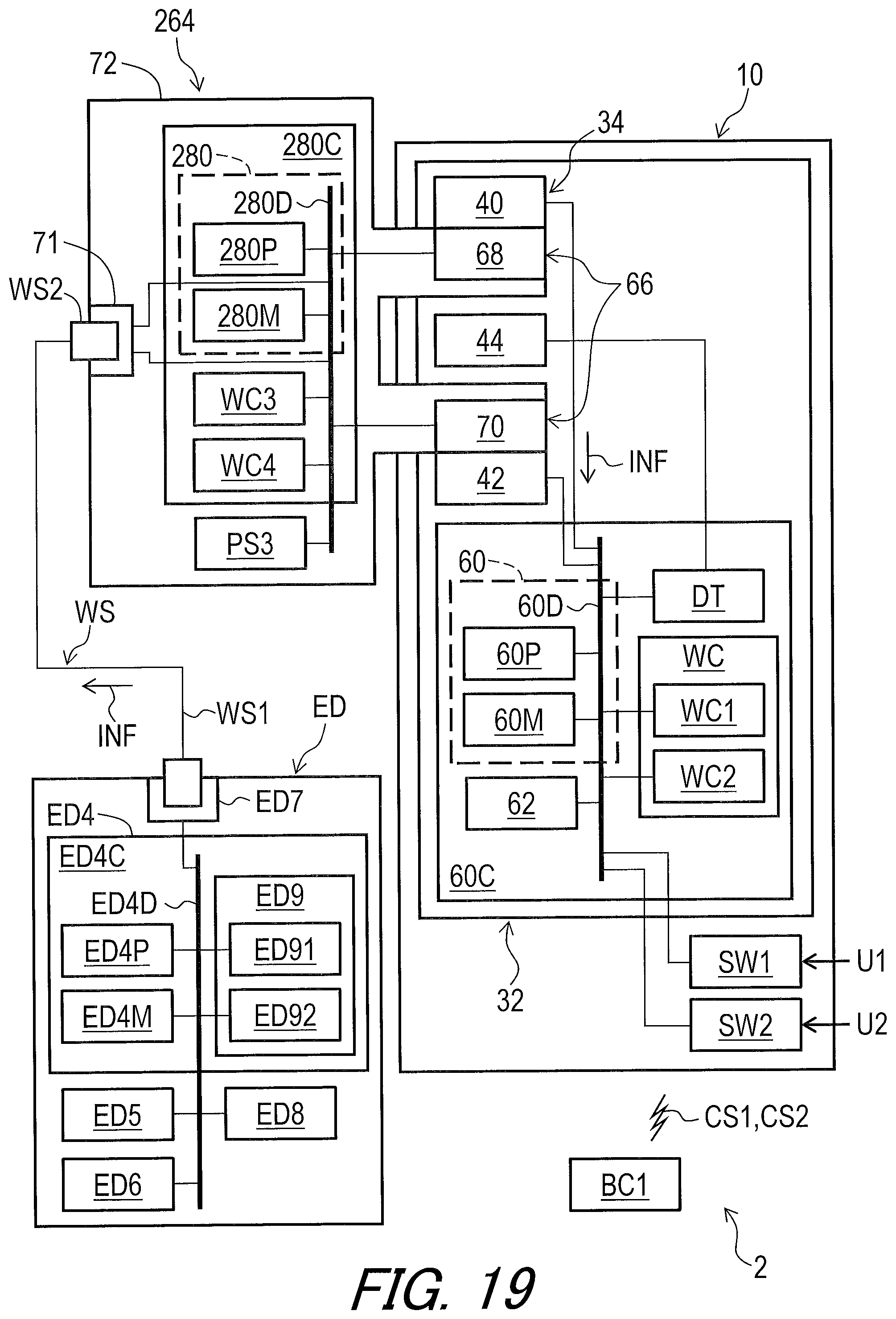Patent US12128979 Figure 19 – Electric device and operating device for human-powered vehicle