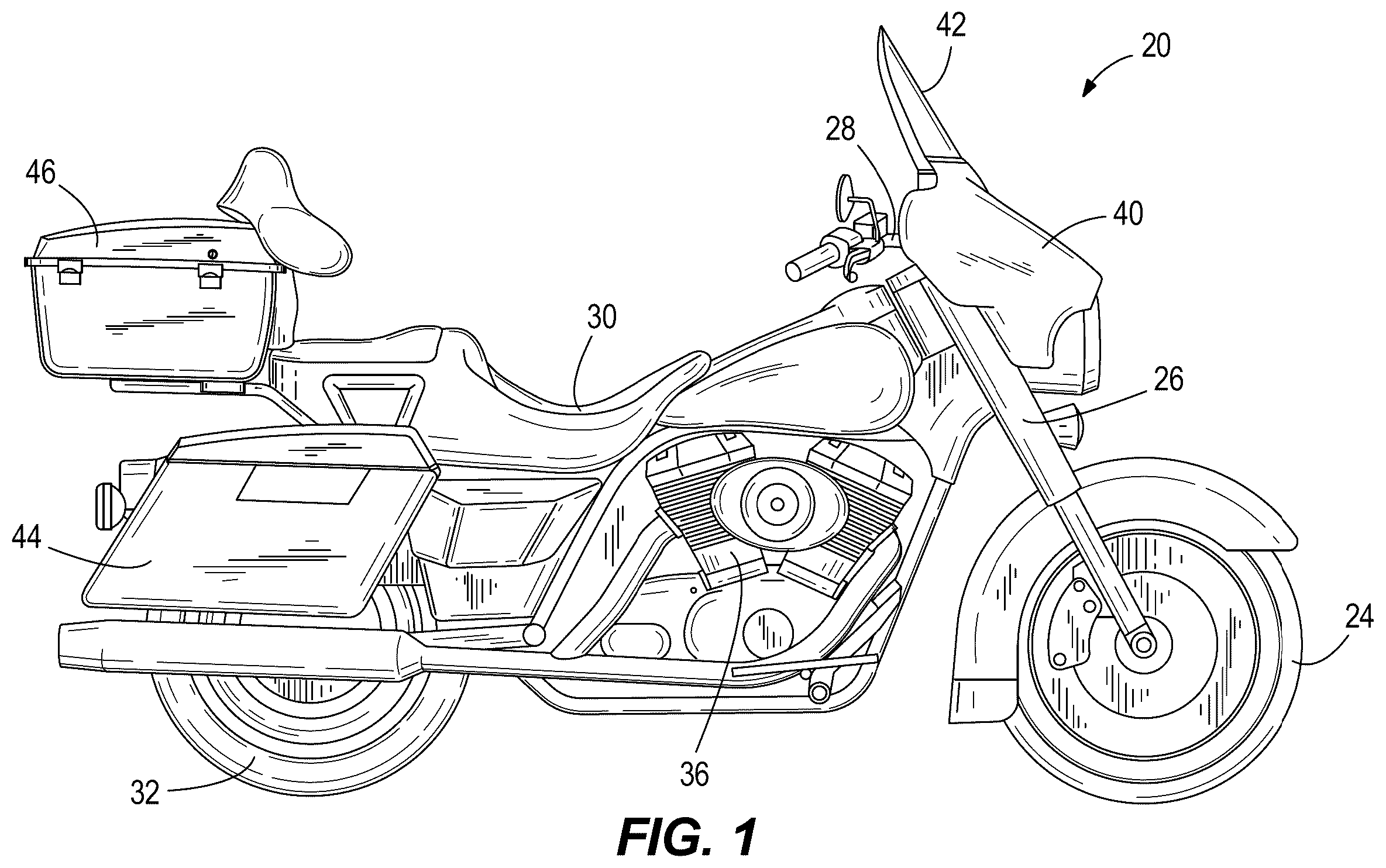 Patent US12128984 — Multi-function hand control for vehicle — Figure 1