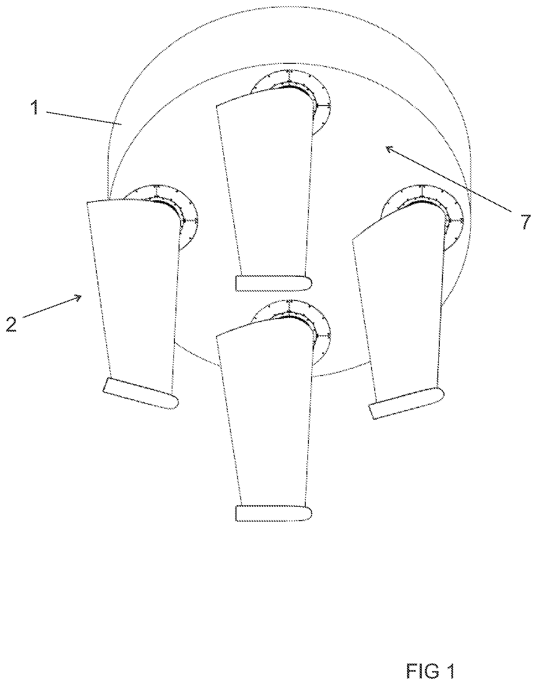 Patent US12129008 — Marine propulsion unit — Figure 1