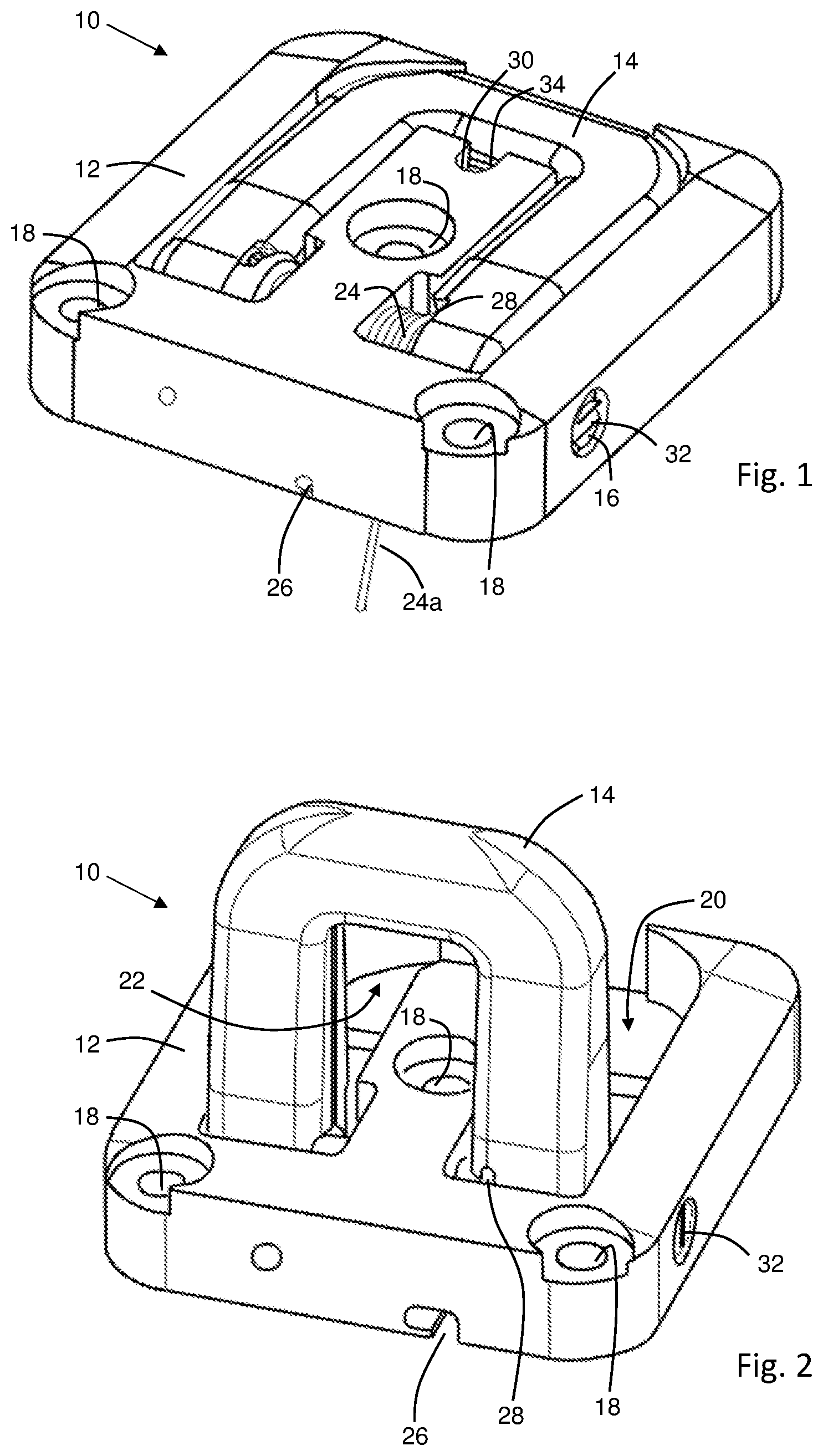 Patent US12129029 — Store suspension lug — Figure 1