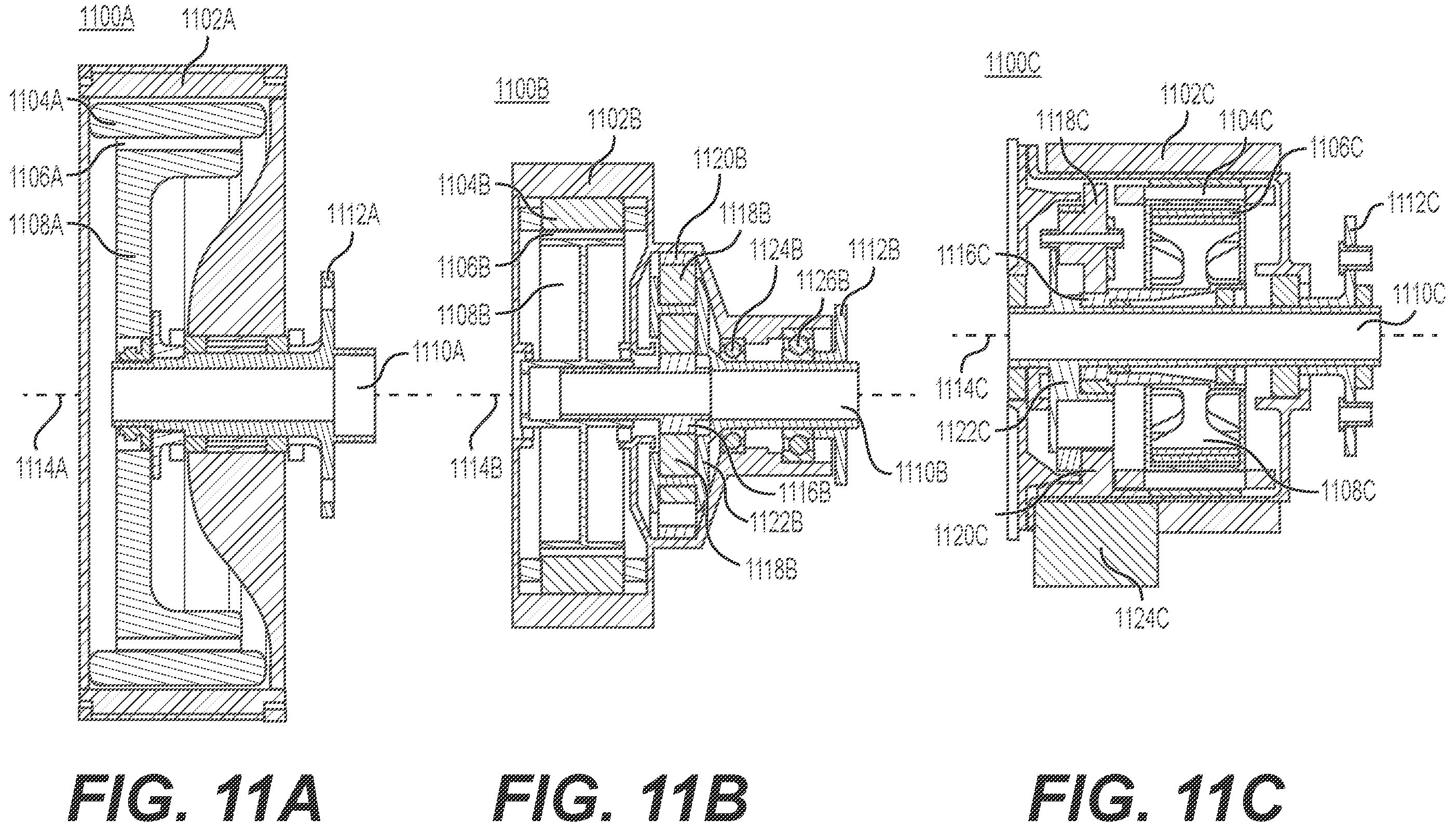 Patent US12129040 Figure 11 – Systems and methods for oil management in gearboxes for eVTOL aircraft