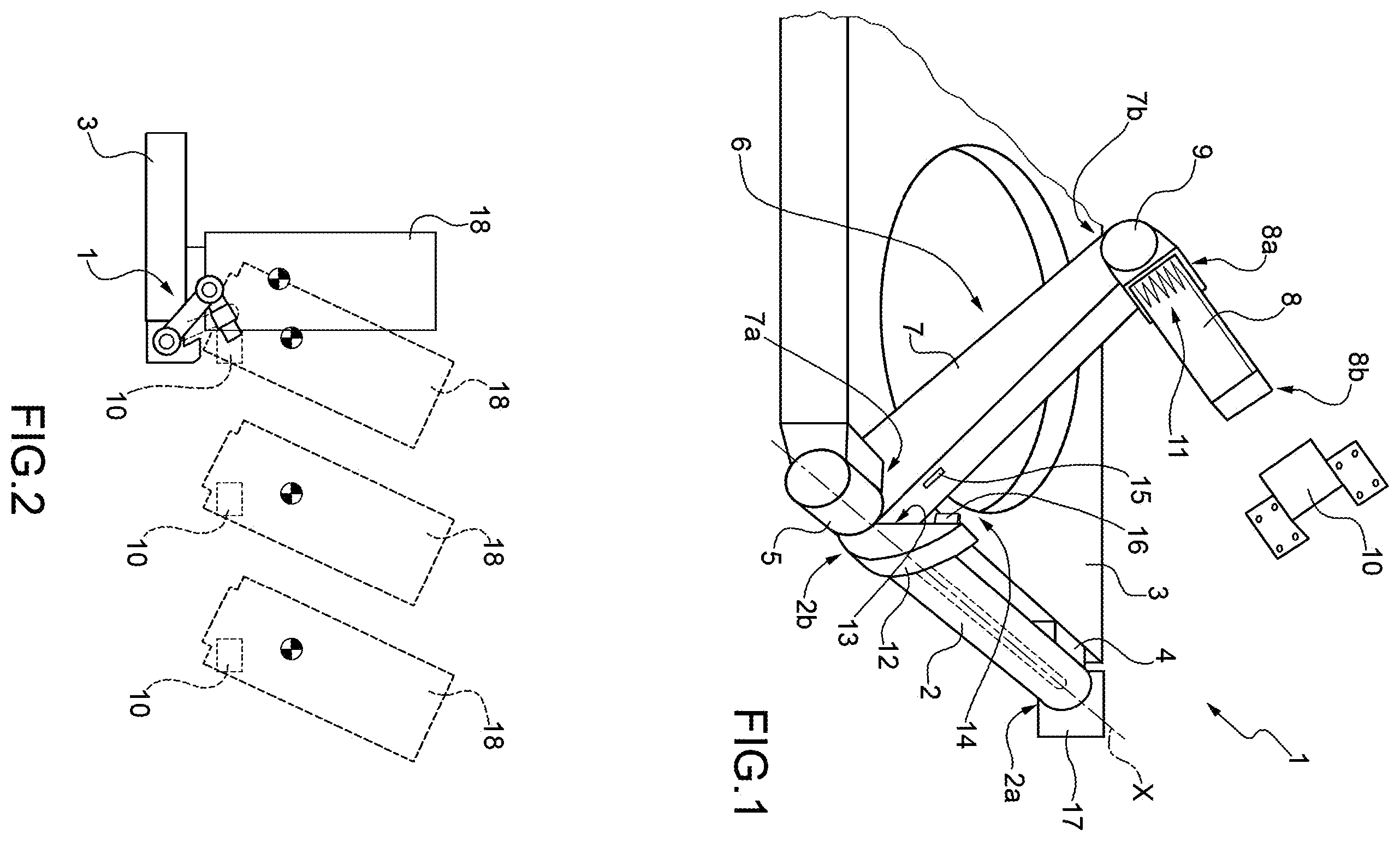 Patent US12129056 Figure 1 – System for the release of satellites from a launch vehicle
