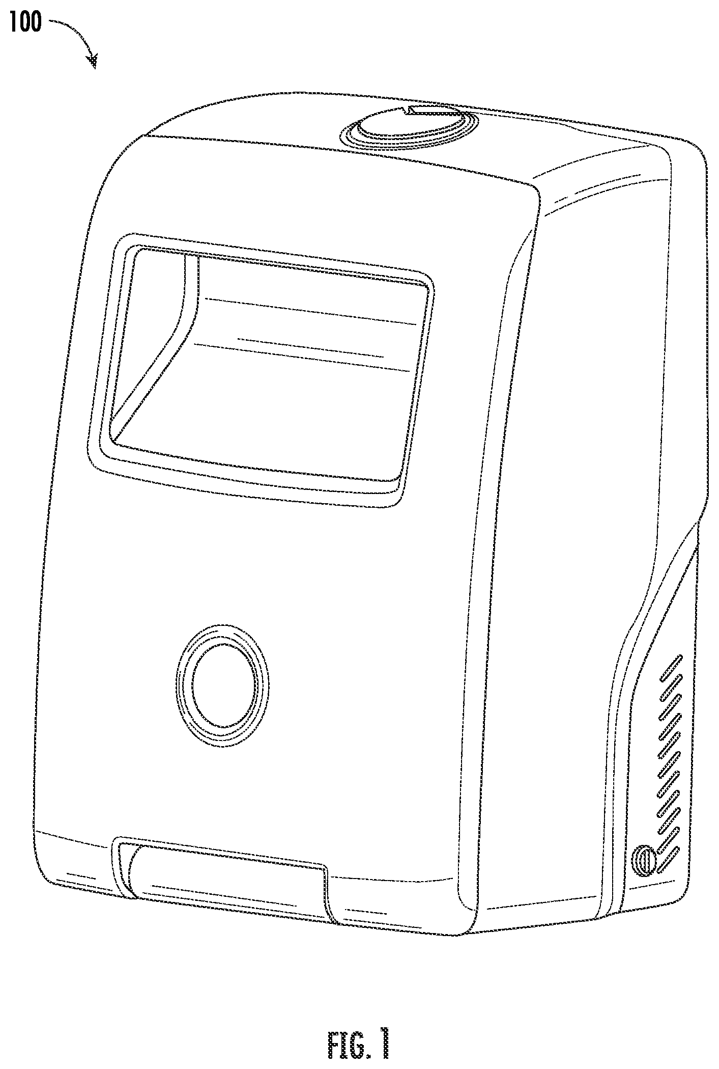 Patent US12129061 — Vacuum chamber for sealing storage bags and accessories therefor — Figure 1