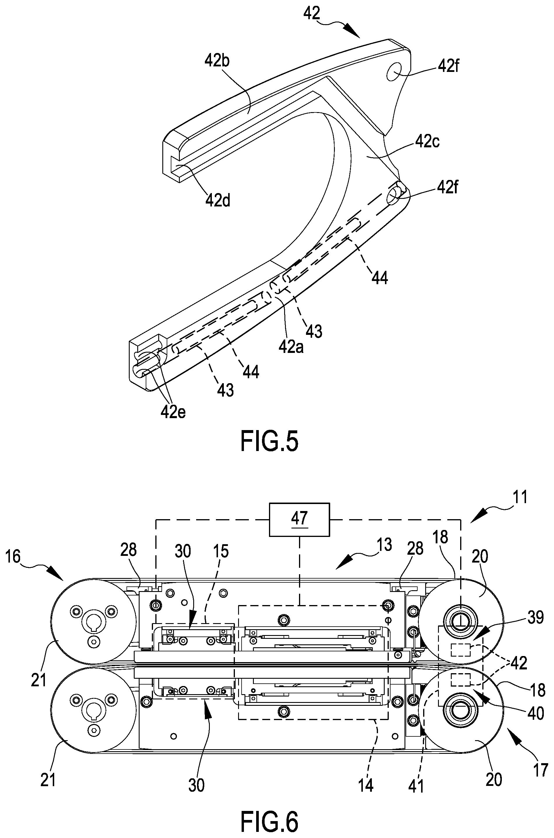 Patent US12129063 Figure 5 – Packaging apparatus and process