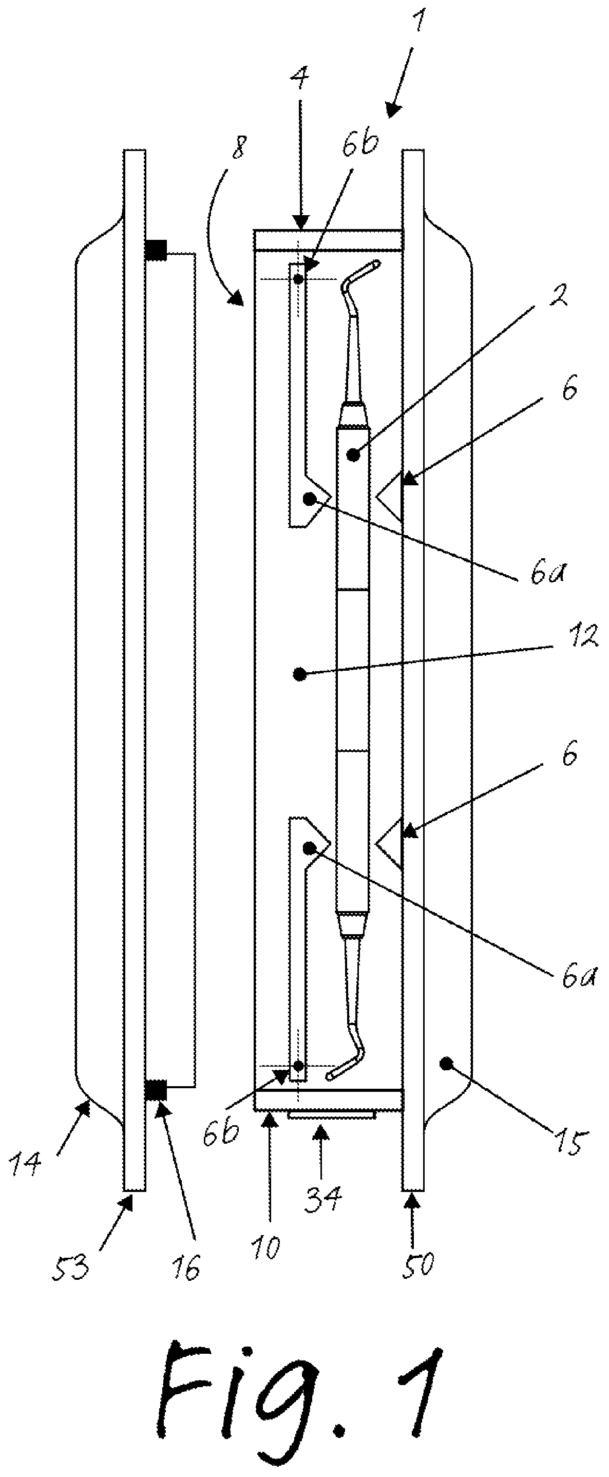 Patent US12129065 — Method and system for reprocessing reusable medical instruments — Figure 1