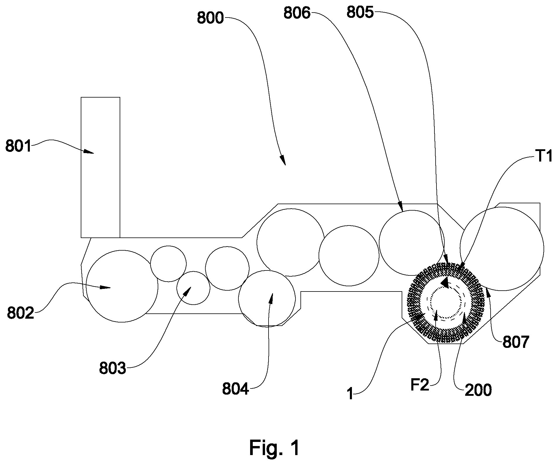 Patent US12129070 — Coupling device for coupling a component to an article — Figure 1