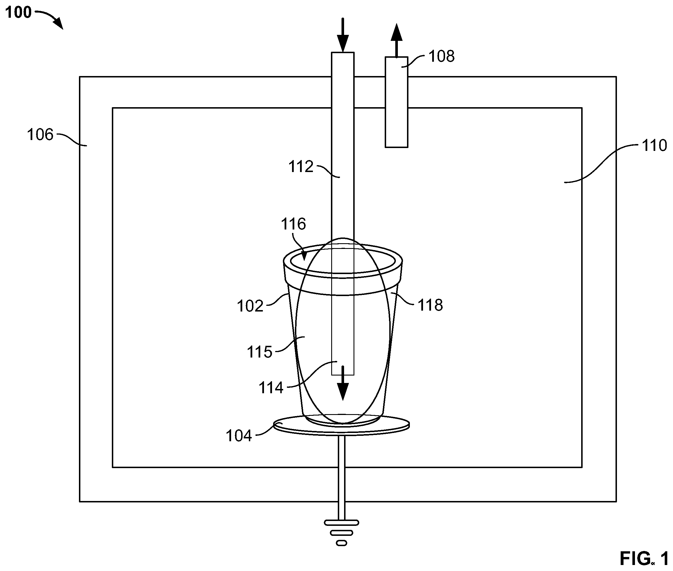 Patent US12129078 — Surface coating of drinkware — Figure 1