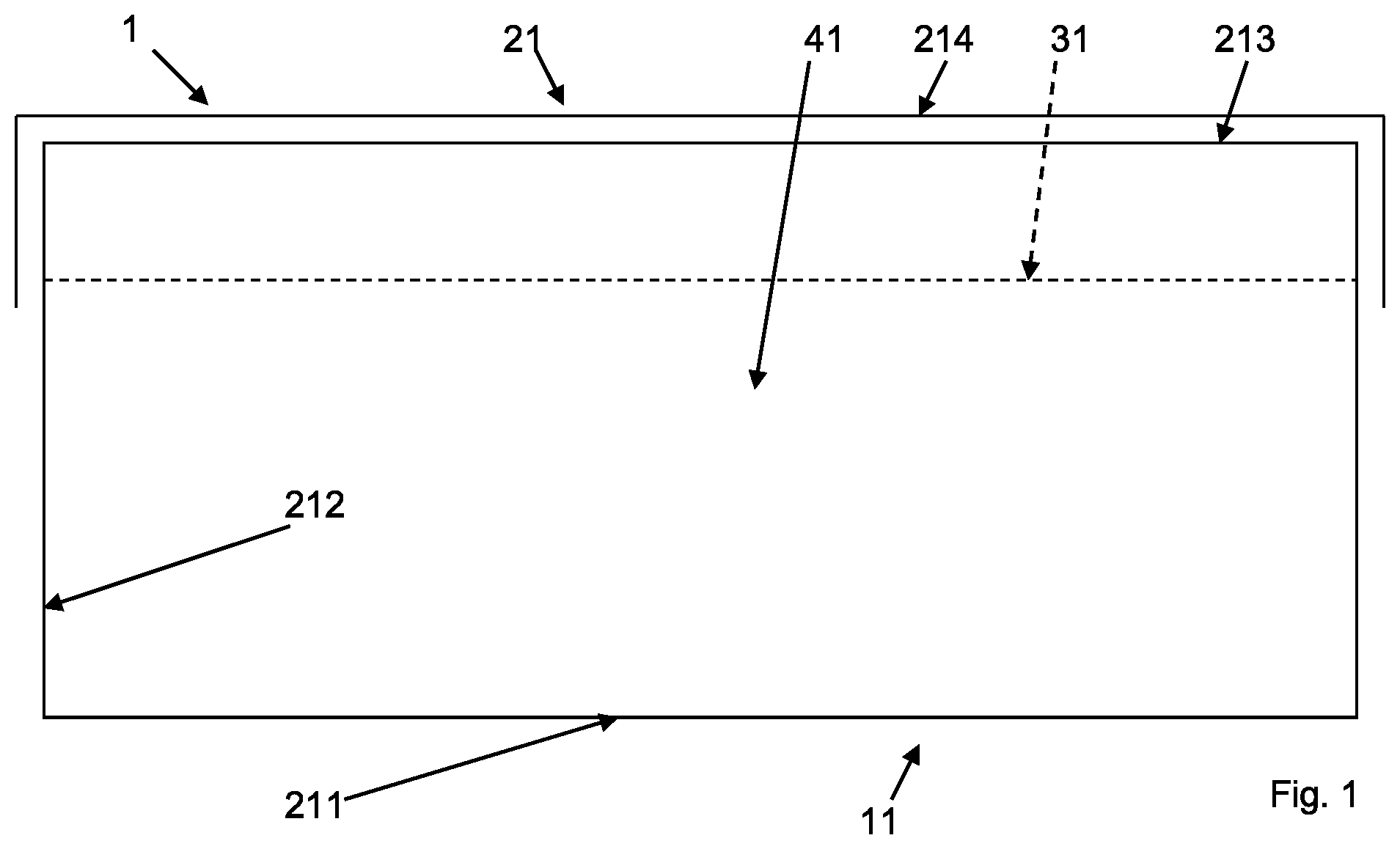 Patent US12129086 Figure 1 – Container for cosmetic products and production method therefor
