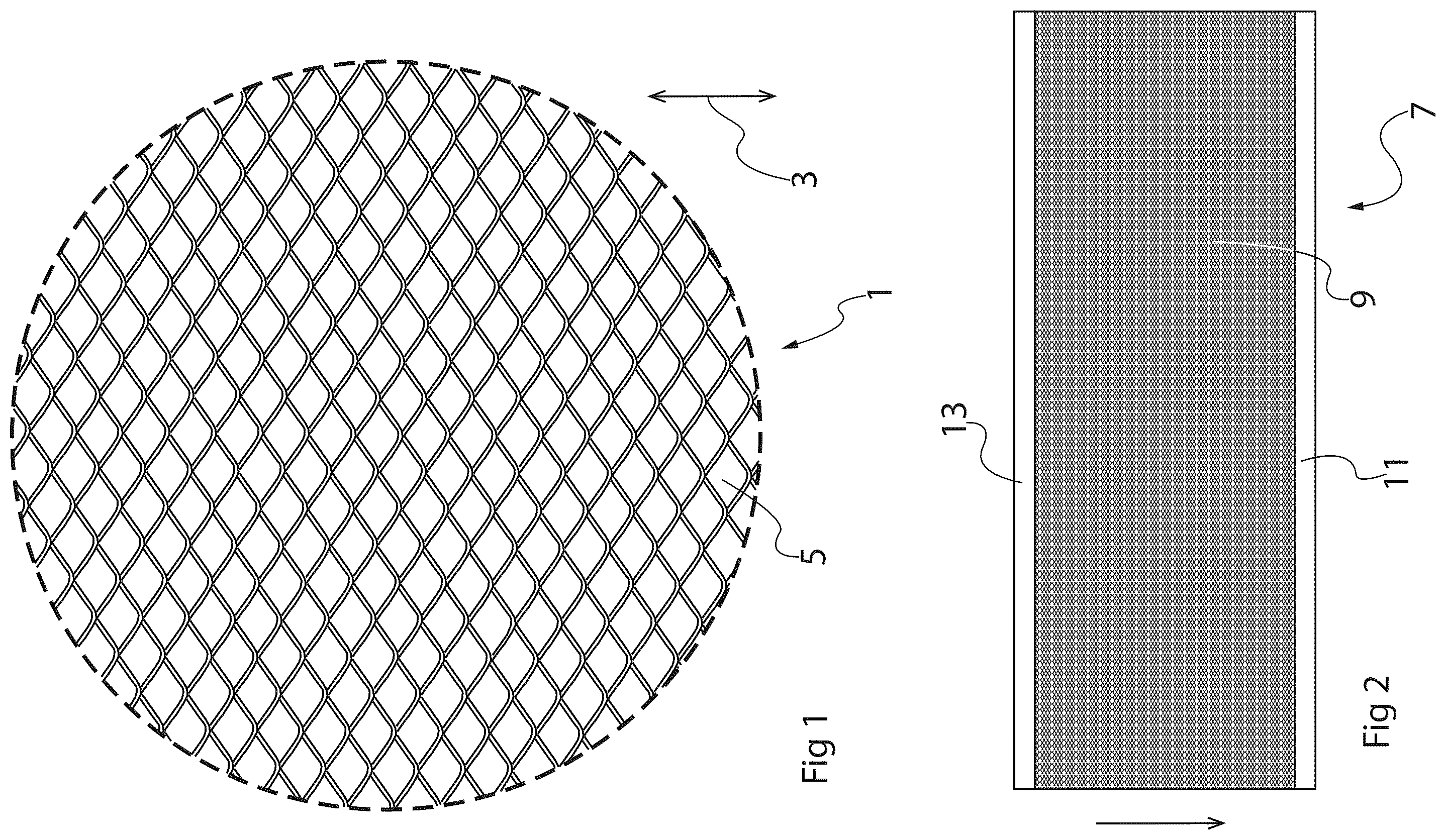 Patent US12129091 — Mesh container and method for producing a mesh container — Figure 1