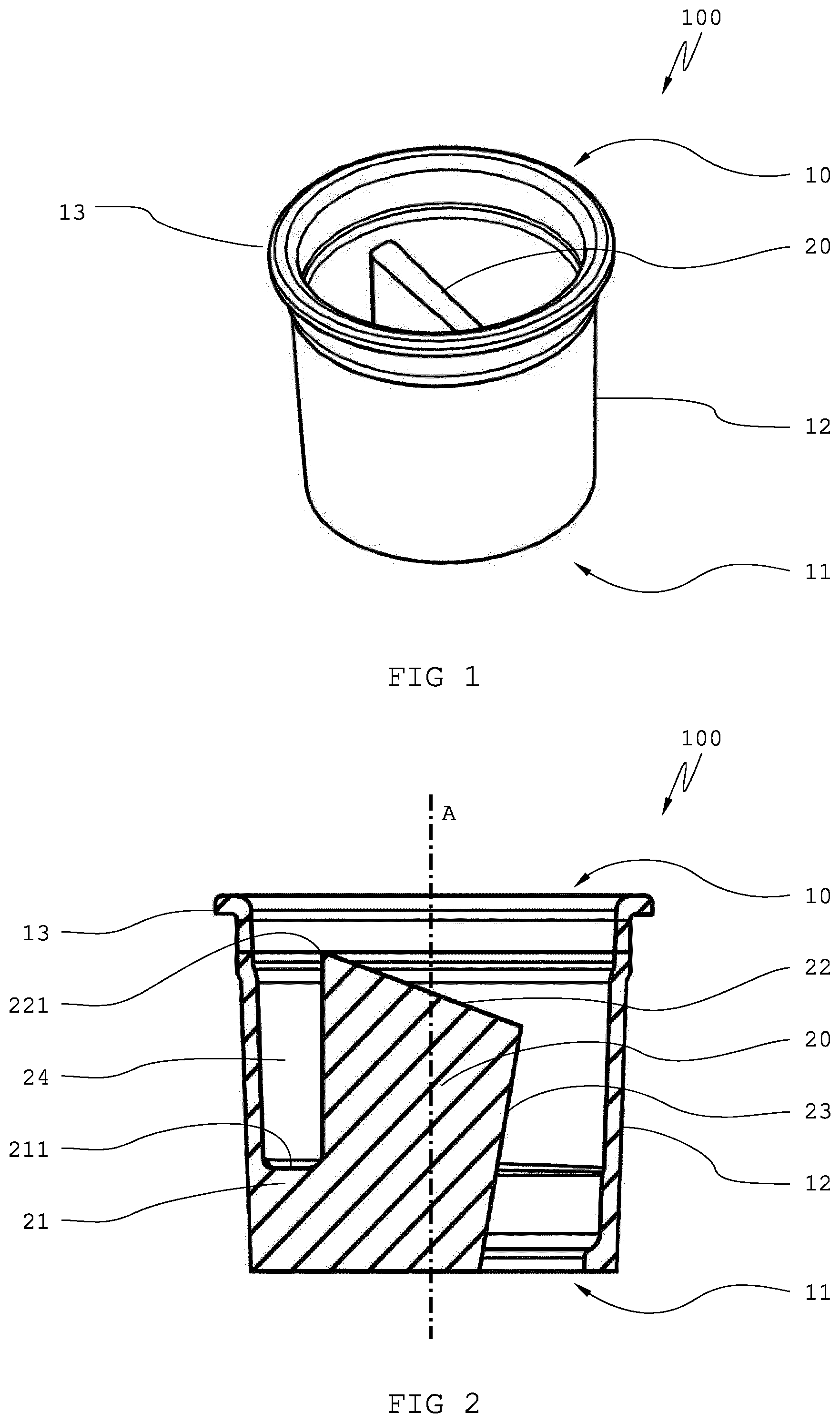 Patent US12129096 — Adapter for connecting a refill container — Figure 1