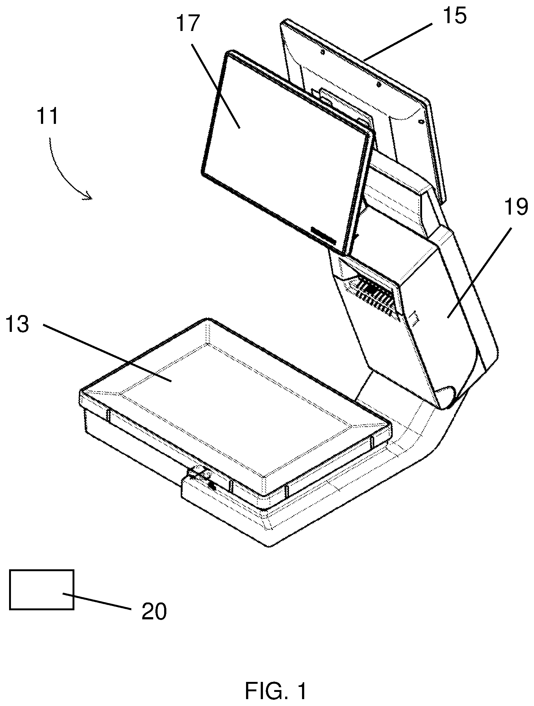 Patent US12129142 — Cutter for self-adhesive linerless endless tape labels — Figure 1