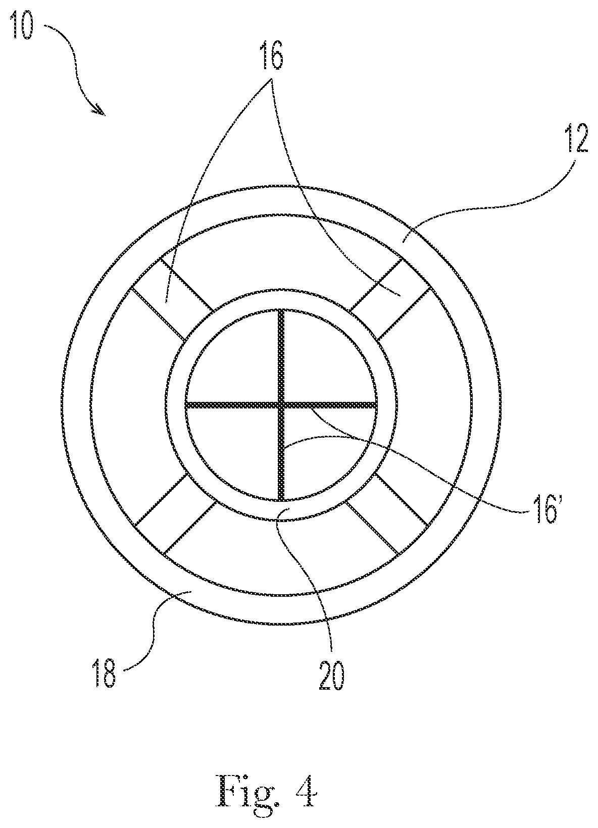 Patent US12129148 Figure 4 – Durable transfer roll core and method of making and using the same