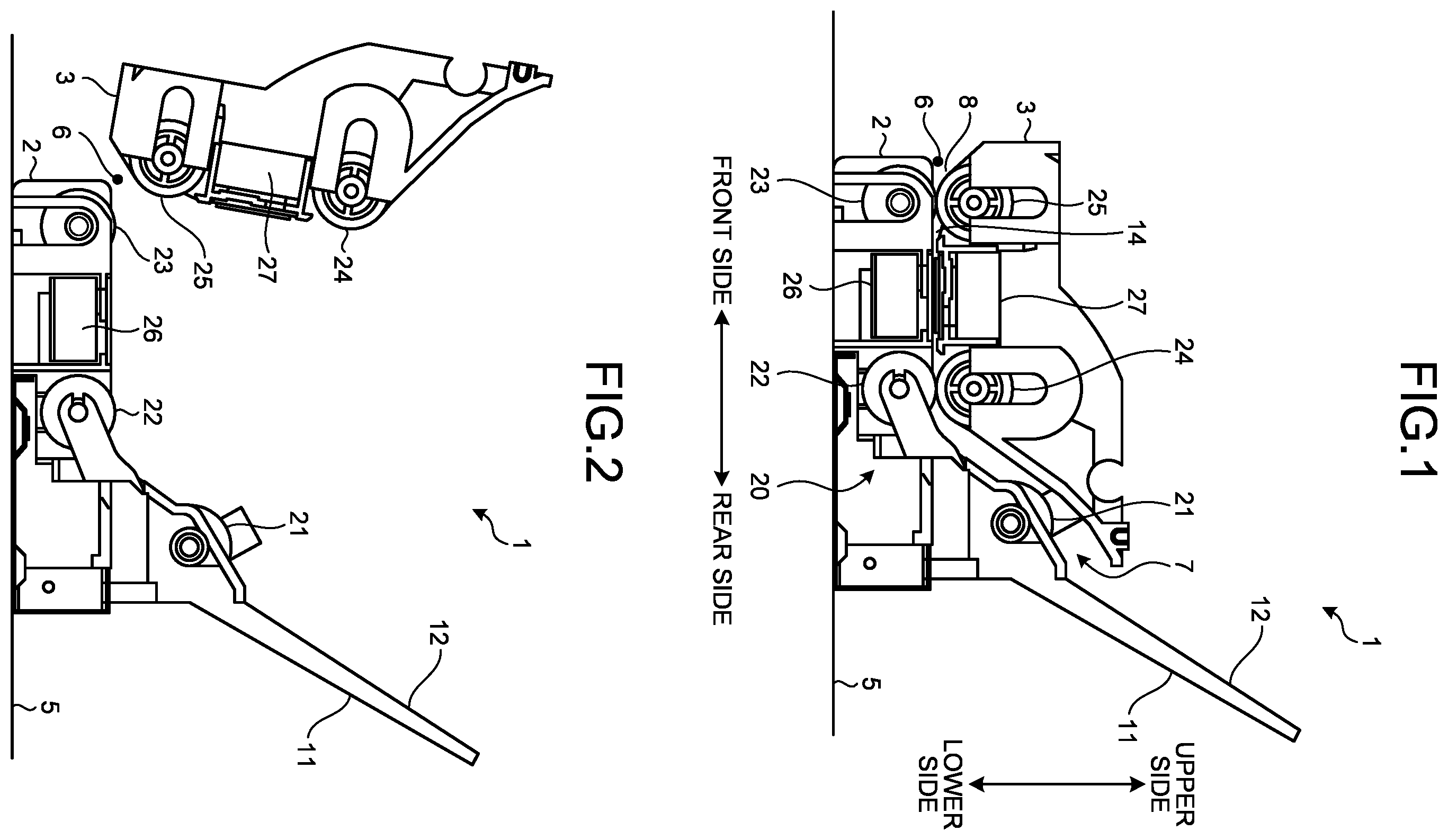 Patent US12129149 — Medium conveying apparatus — Figure 1