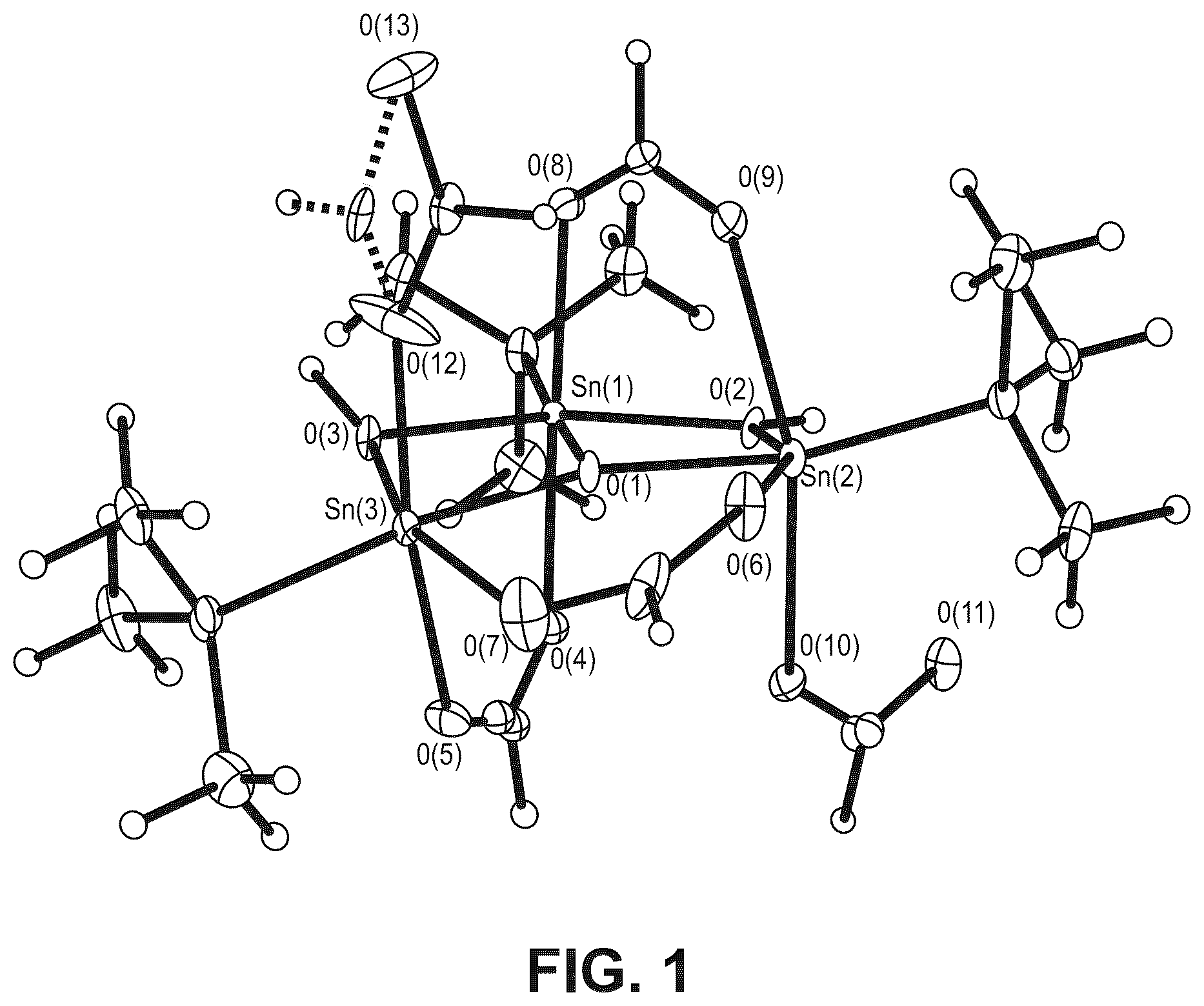 Patent US12129271 Figure 1 – Organotin clusters, solutions of organotin clusters, and application to high resolution patterning