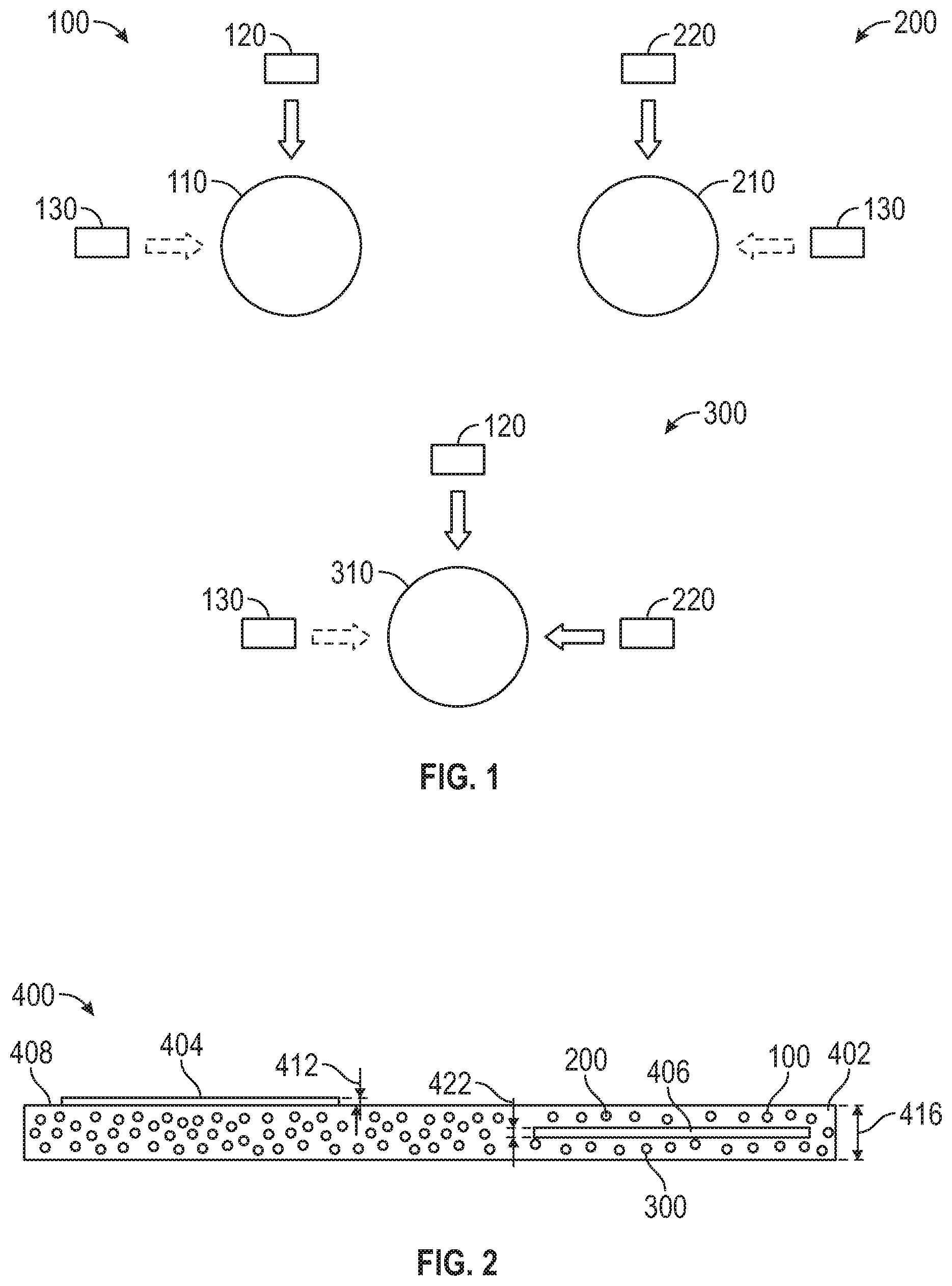 Patent US12129413 — Luminescent taggant compositions, luminescent materials including the same, and articles including the same — Figure 1