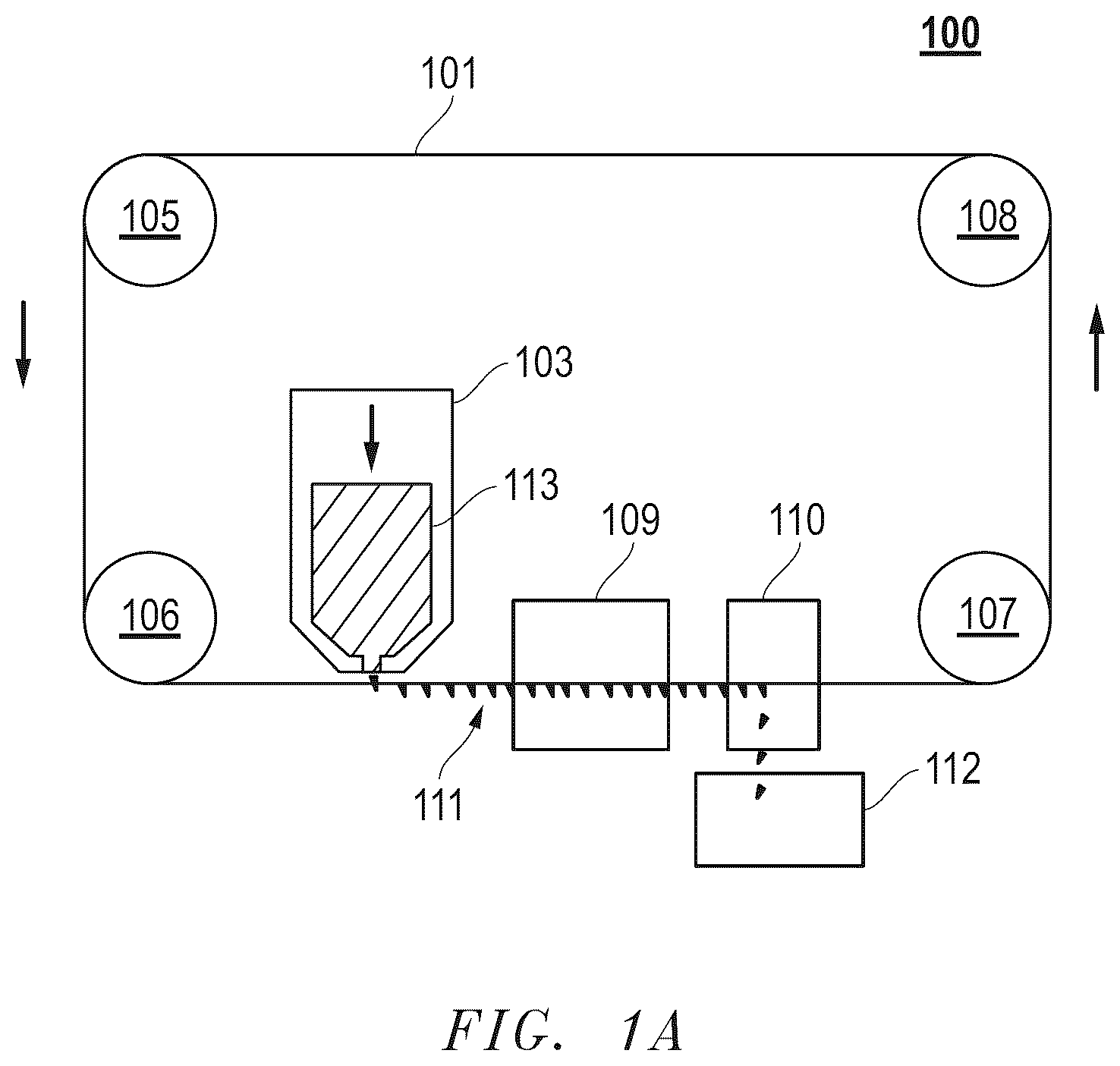 Patent US12129422 Figure 1 – Abrasive articles and methods of forming same