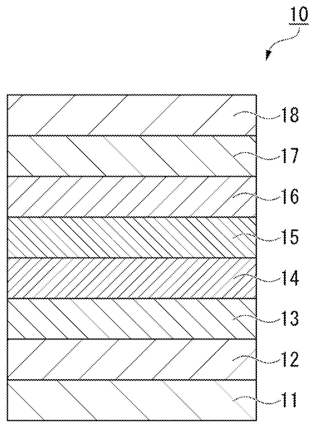 Patent US12129445 — Fluorine-containing ether compound, lubricant for magnetic recording medium, and magnetic recording medium — Figure 1
