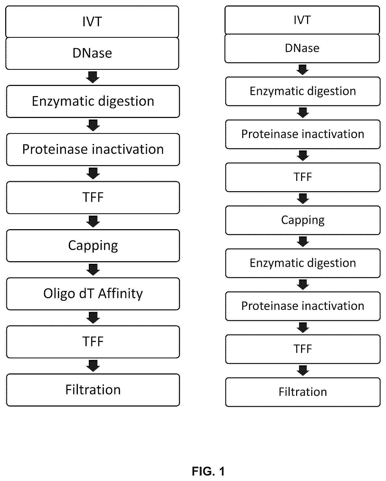 Patent US12129460 — Methods for ethanol-free mRNA purification — Figure 1