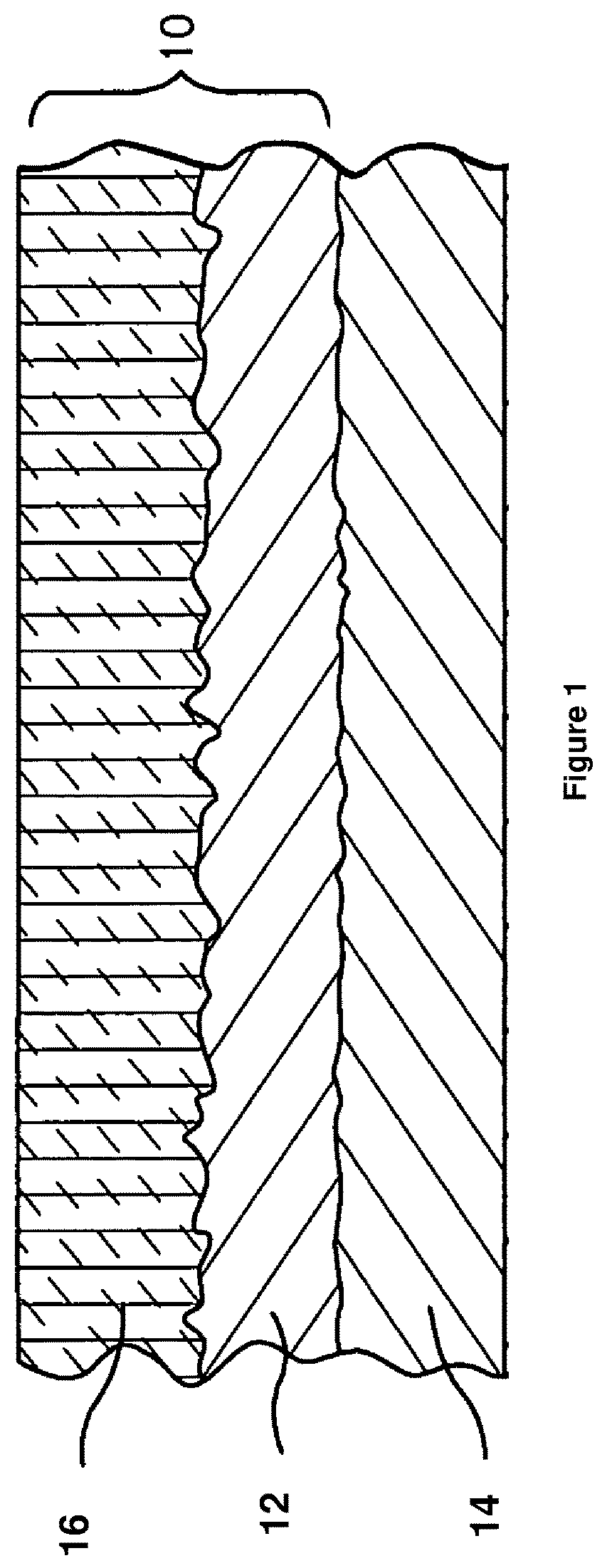 Patent US12129554 — Bi-layer protective coatings for metal components — Figure 1