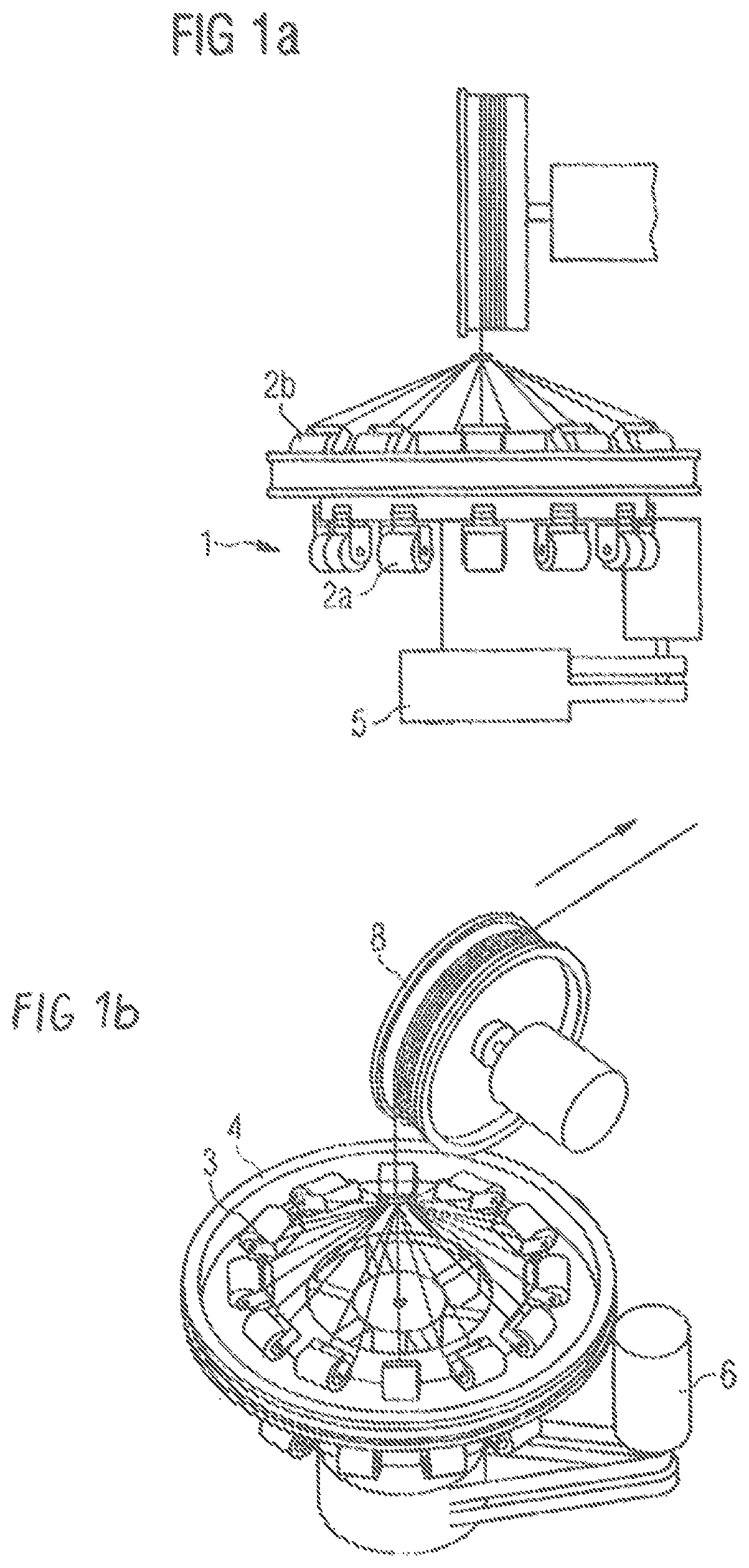 Patent US12129581 — Rotational braiding machine — Figure 1