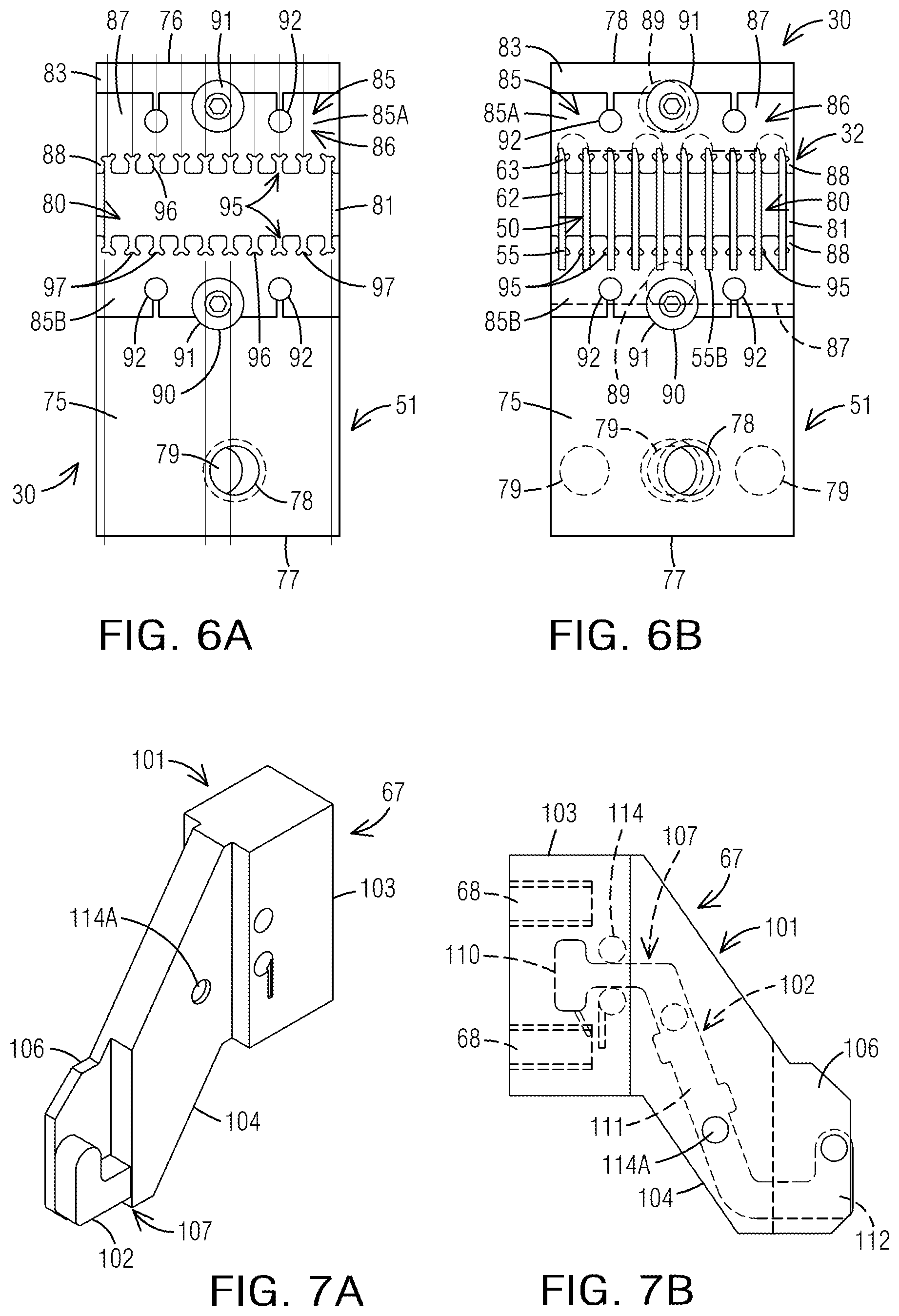Patent US12129586 Figure 5 – Tufting machine and method of tufting