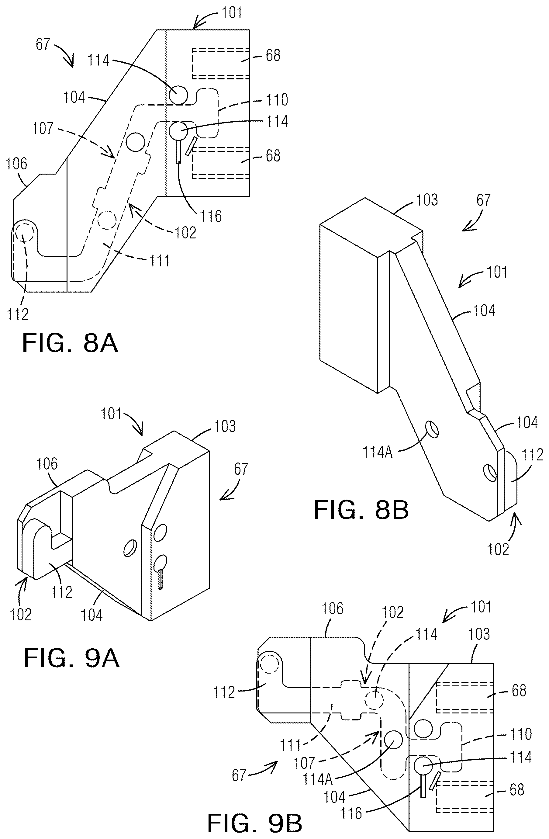 Patent US12129586 Figure 6 – Tufting machine and method of tufting