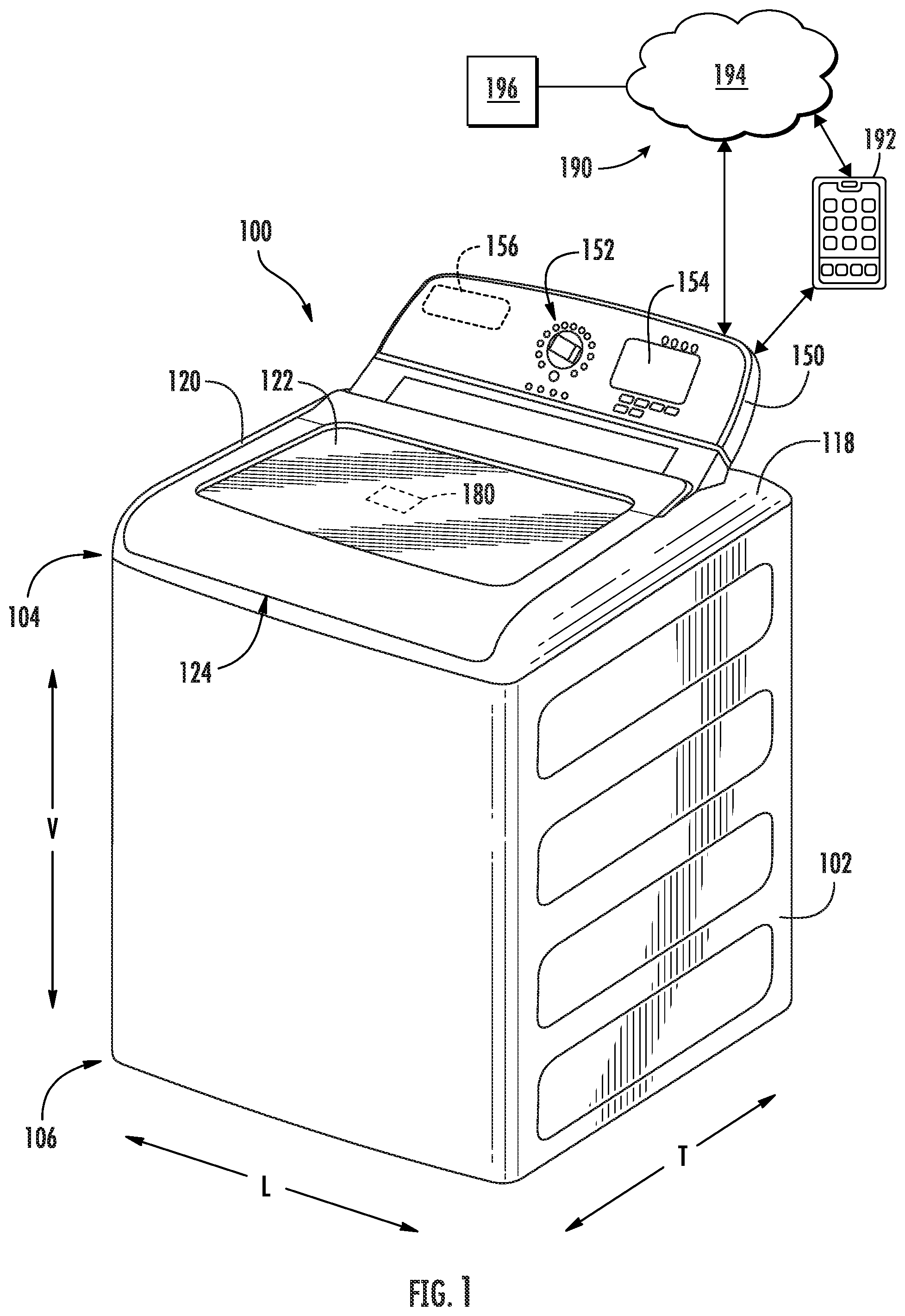 Patent US12129588 — Systems and methods for monitoring turn-over performance — Figure 1