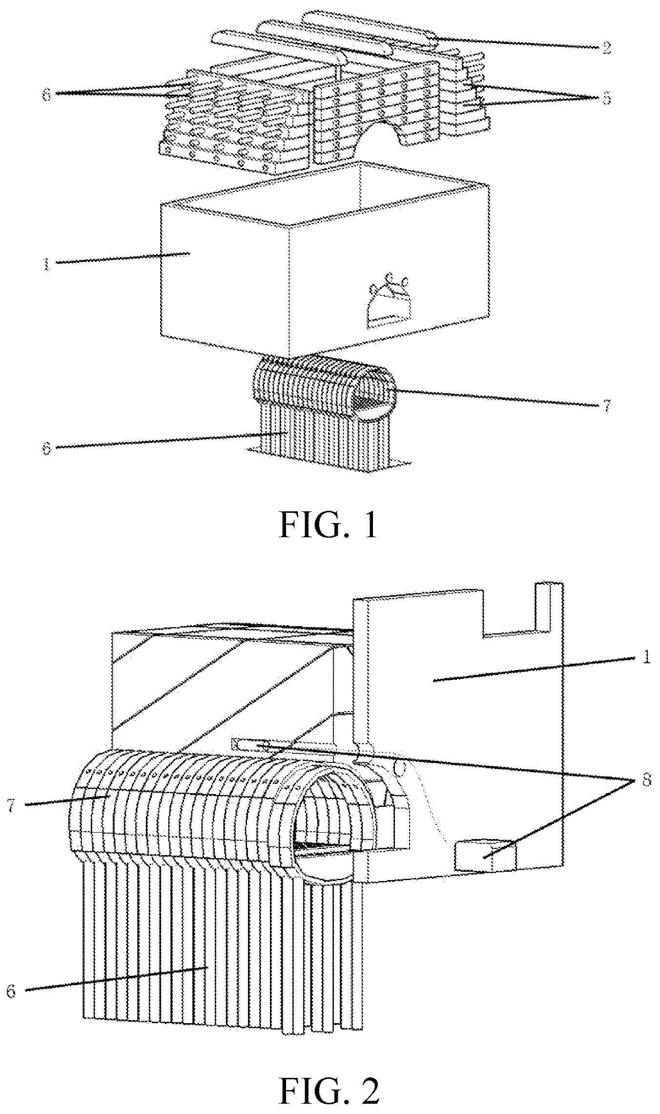 Patent US12129621 — Platform, system and method for simulating critical rock collapse of surrounding rock in underground engineering — Figure 1