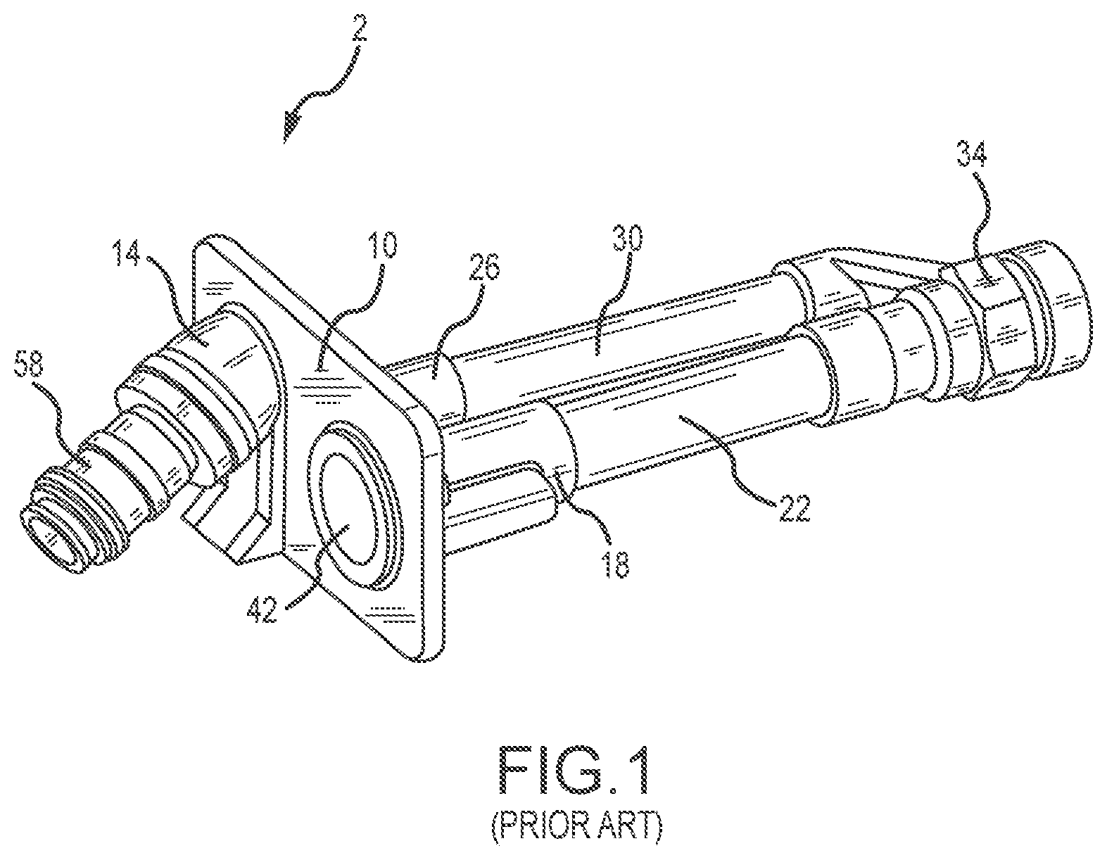 Patent US12129631 Figure 1 – Hydrant enclosure with integral faucet