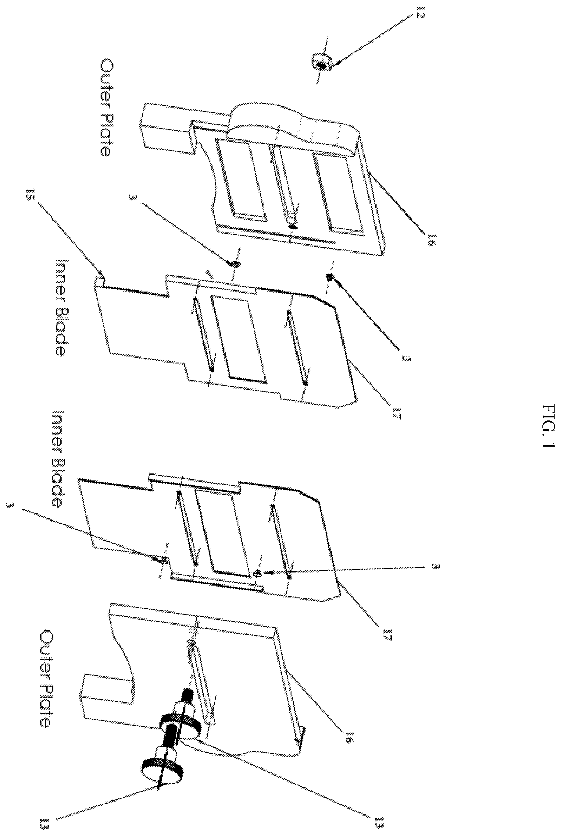 Patent US12129669 — Application device for the placement of spreadable substrates — Figure 1
