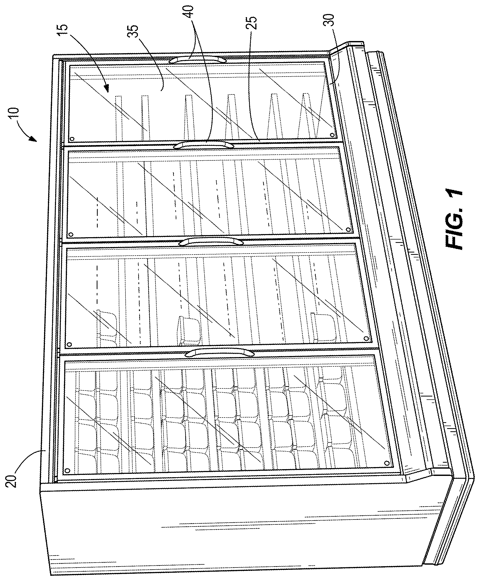 Patent US12129683 — Break-away door handle — Figure 1