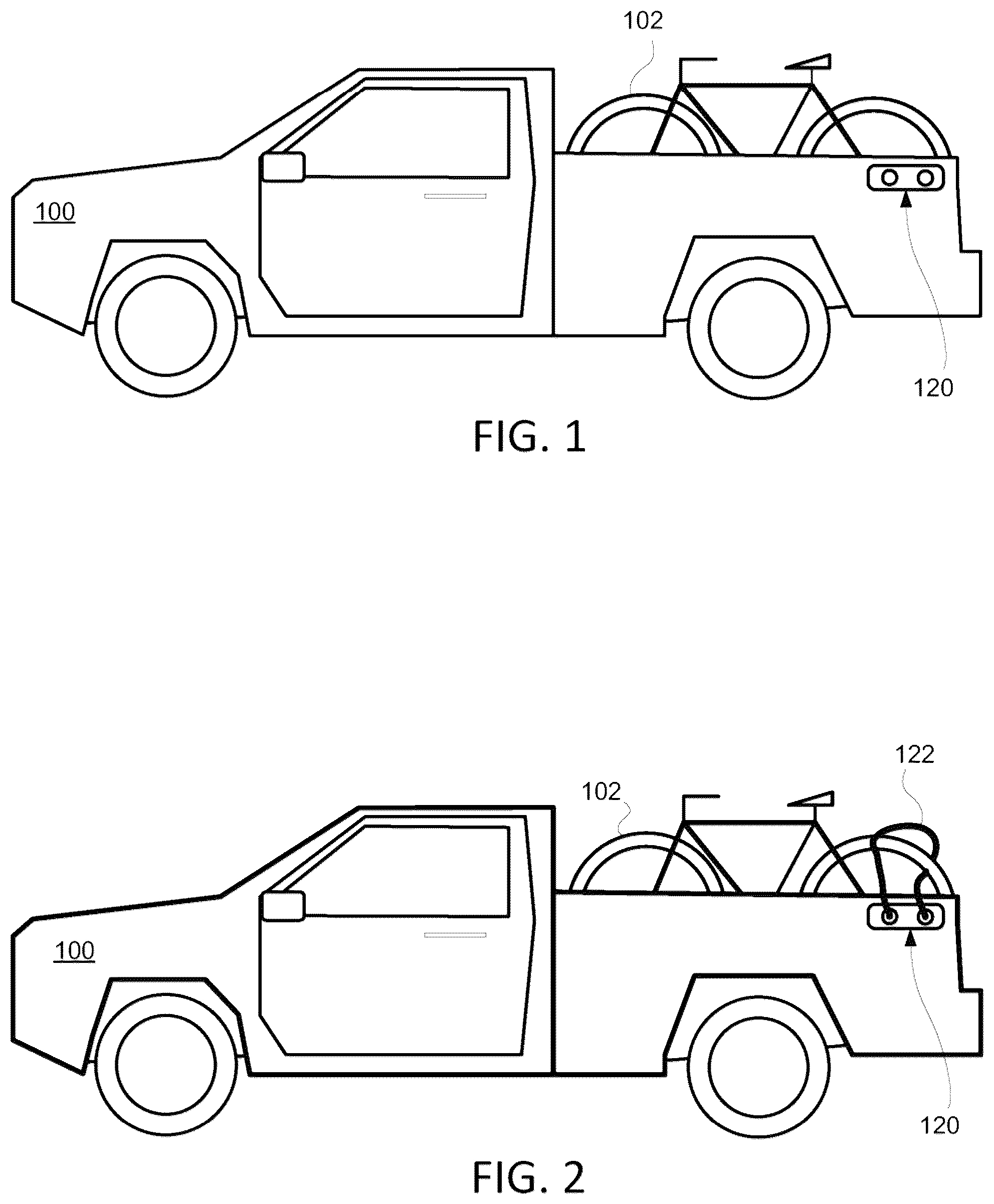 Patent US12129685 — Cable lock systems and methods — Figure 1