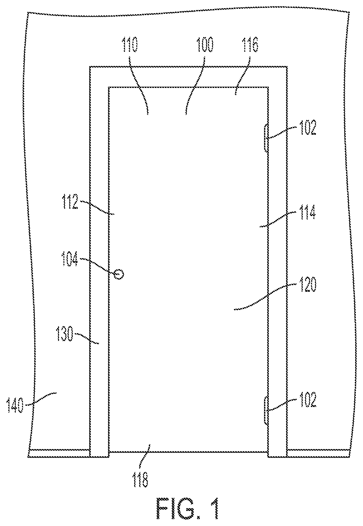Patent US12129696 — Door lock device — Figure 1
