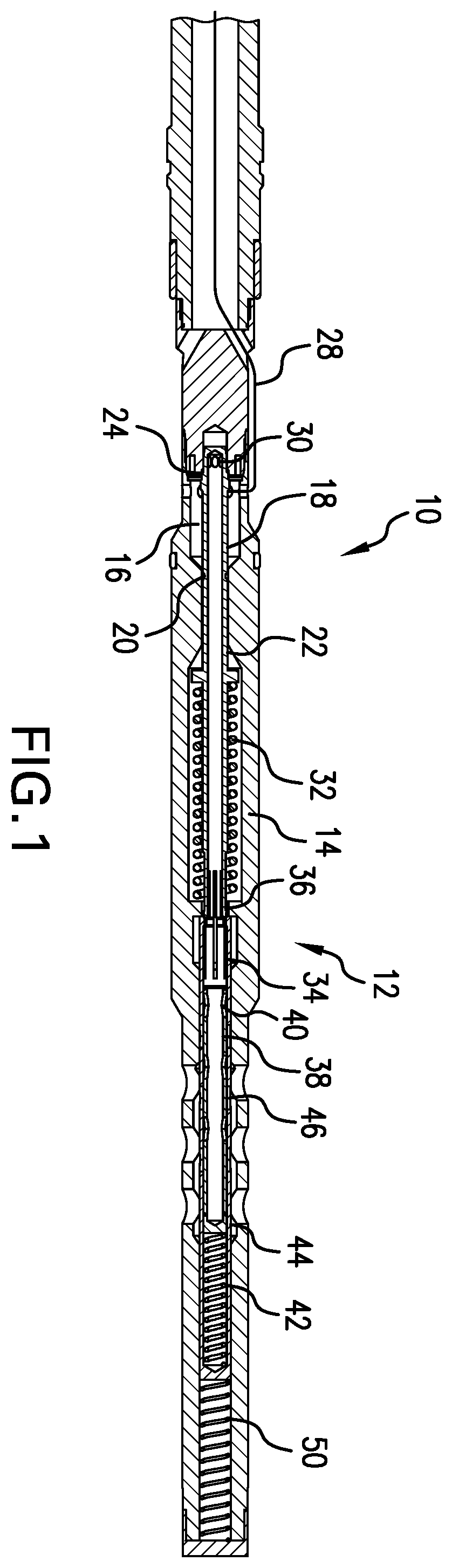 Patent US12129739 — Sequestration injection valve, method, and system — Figure 1