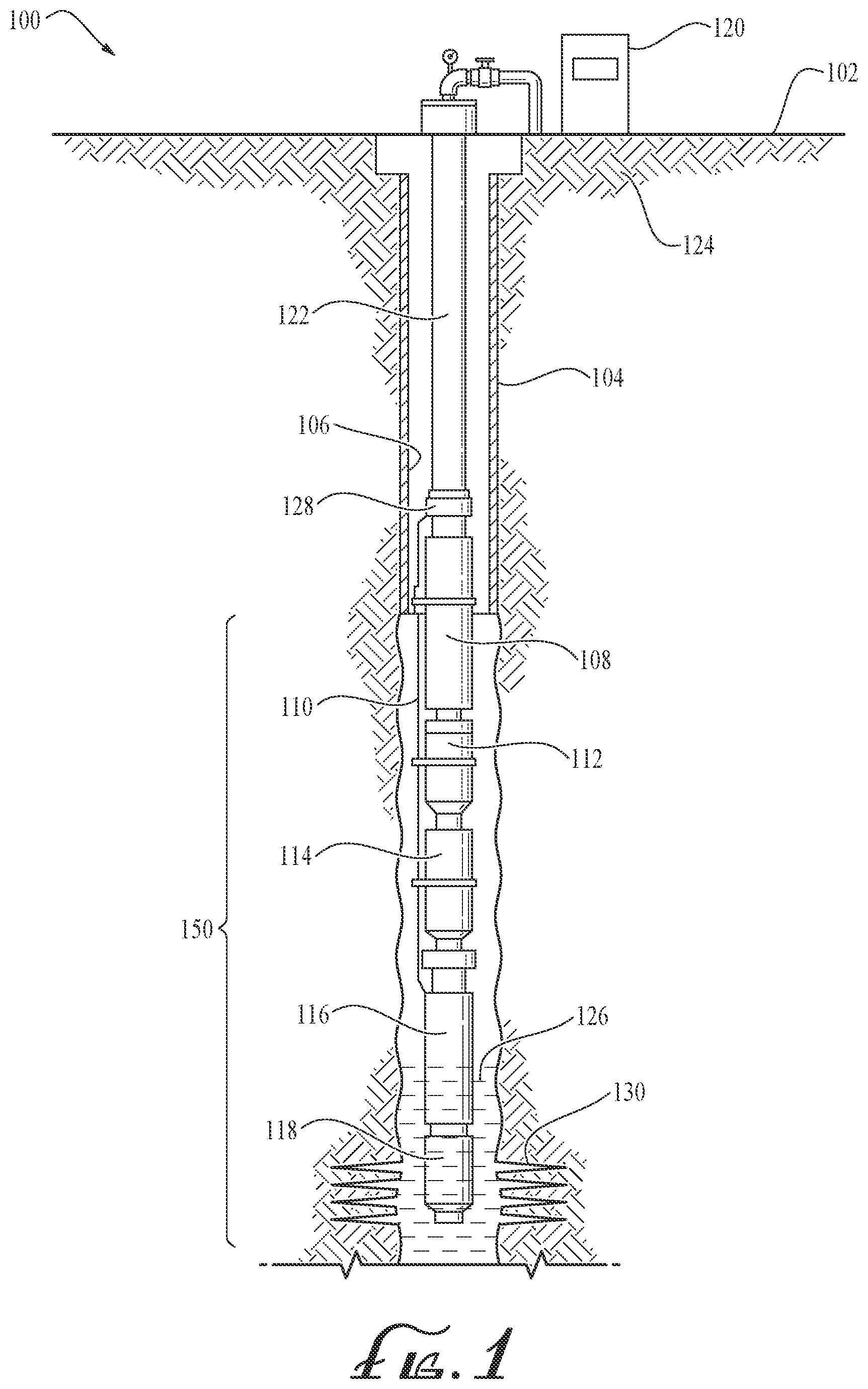 Patent US12129747 — Hybrid permanent magnet motor — Figure 1