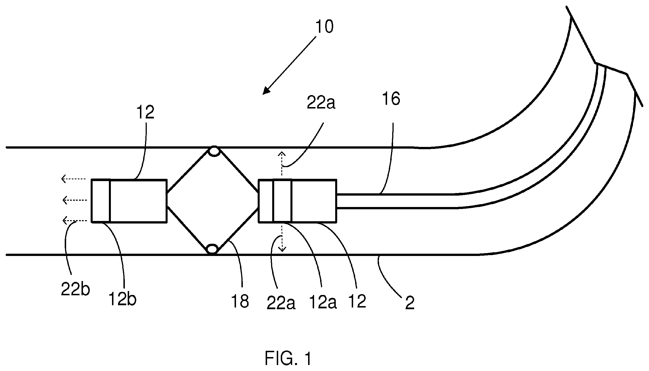 Patent US12129753 — Device and method to image flow in oil and gas wells using phased array doppler ultrasound — Figure 1