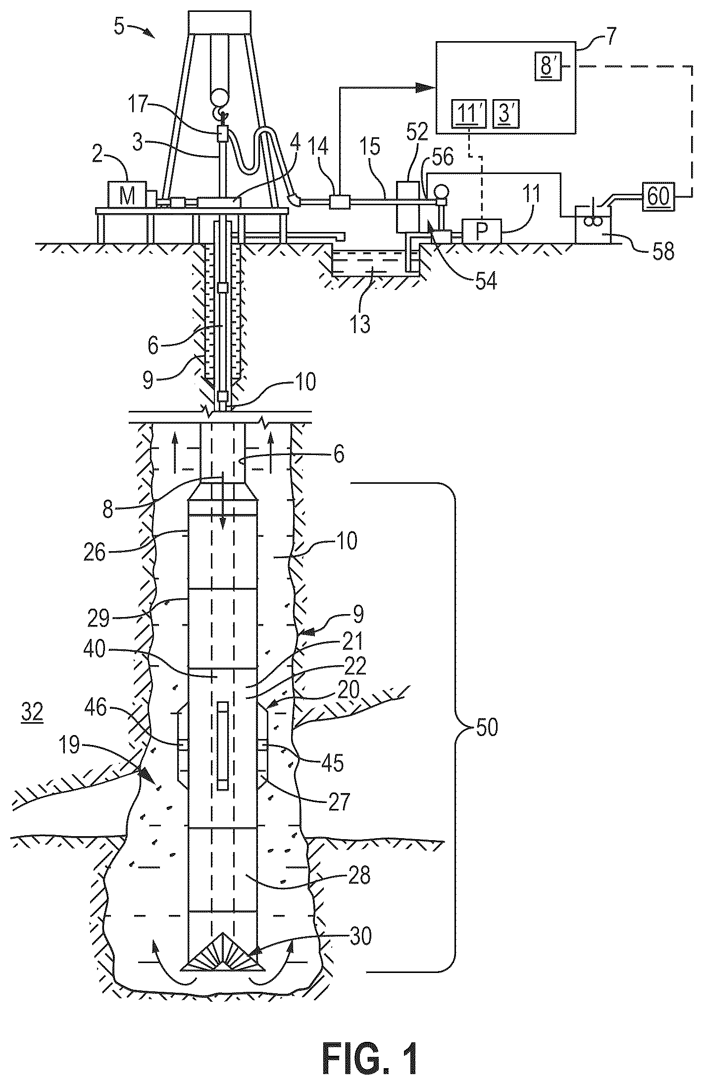 Patent US12129758 — Method and system for determining a lithology of a subterranean formation — Figure 1