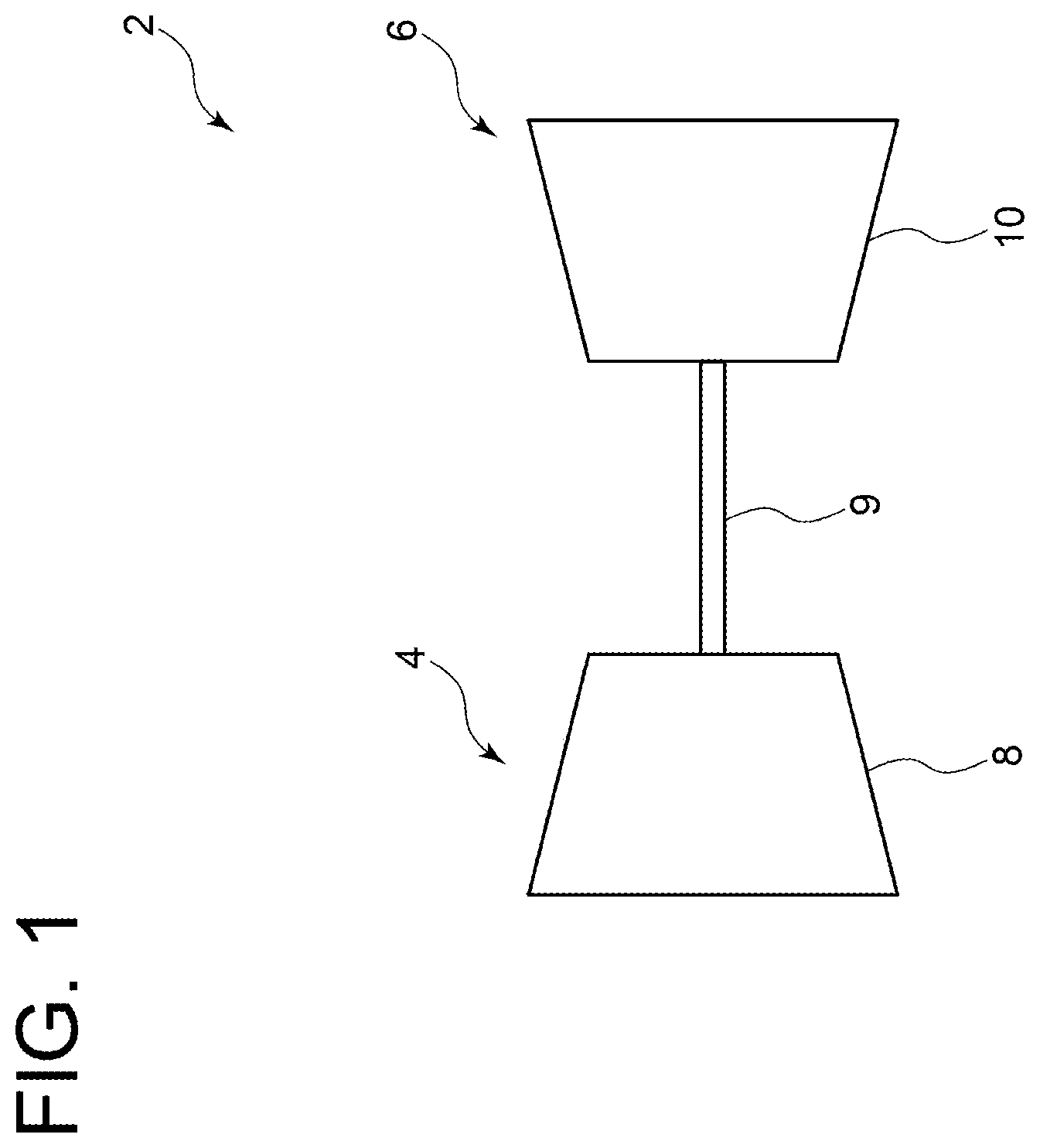 Patent US12129764 — Turbocharger gas casing and turbocharger — Figure 1