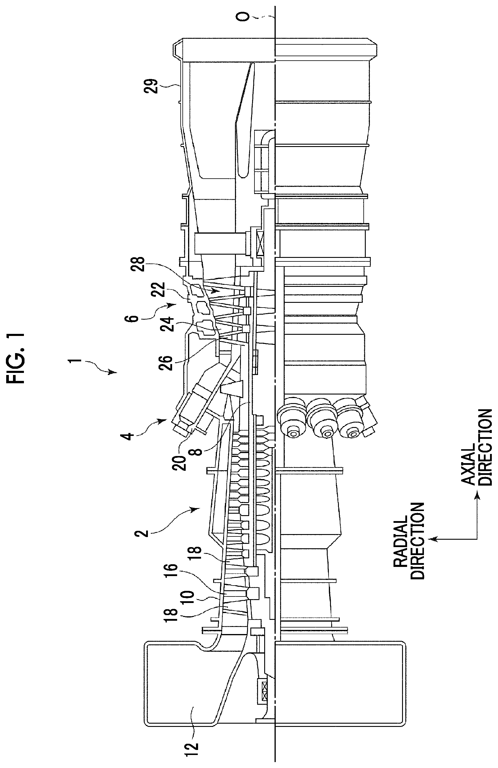 Patent US12129801 — Control device for gas turbine, gas turbine facility, method for controlling gas turbine, and control program for gas turbine — Figure 1