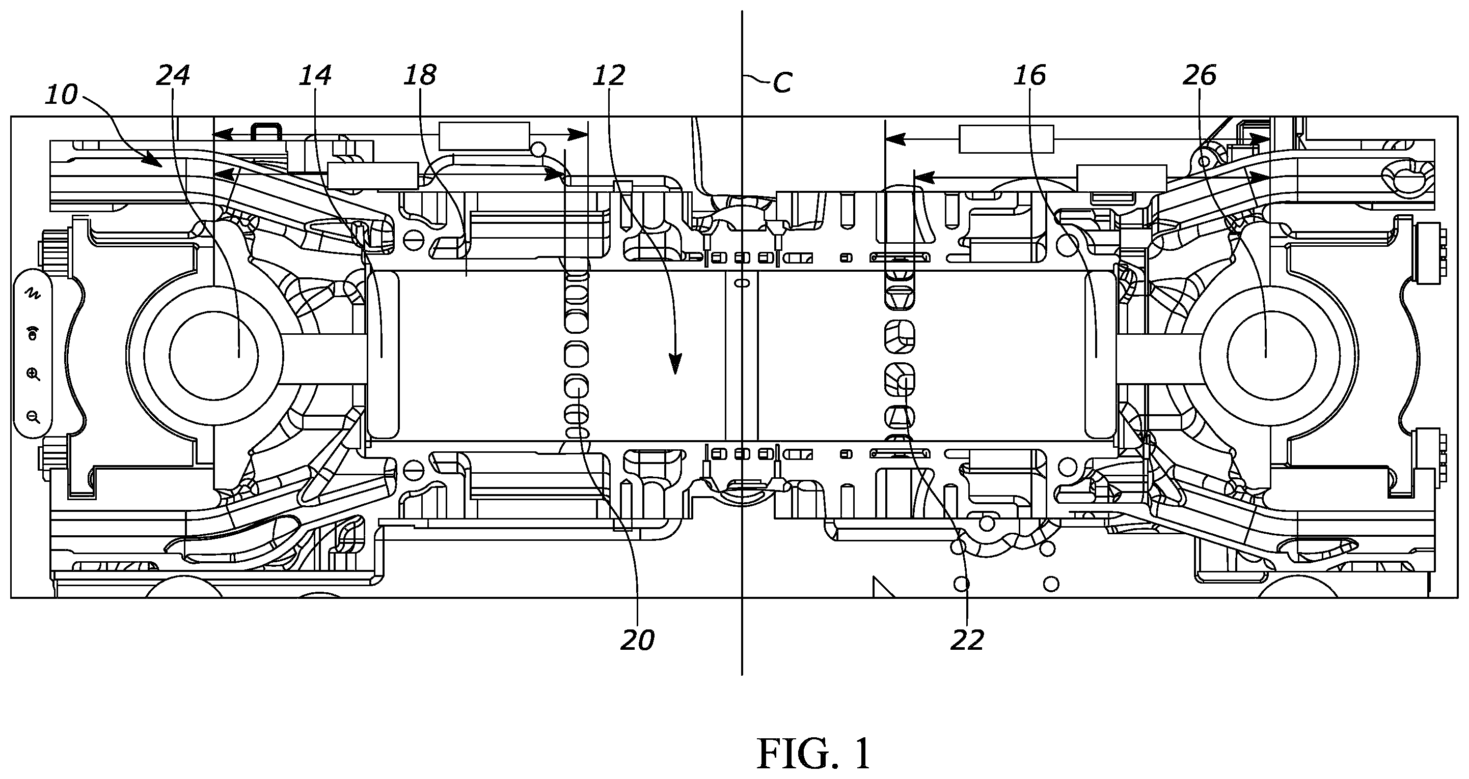 Patent US12129810 — System and method for deburred port holes in a two-stroke engine — Figure 1