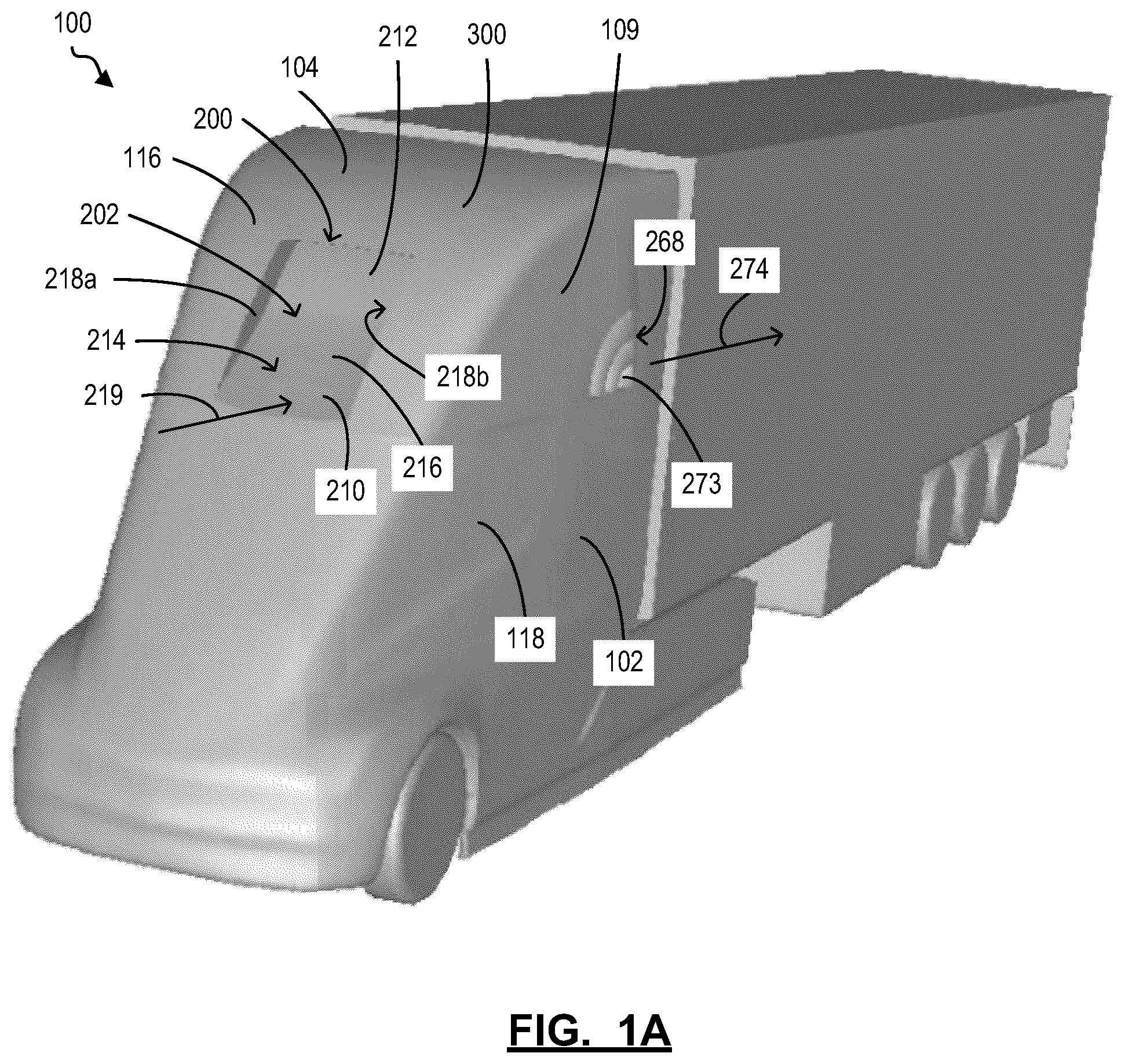 Patent US12129835 — Vehicular wind turbine system for drag reduction — Figure 1